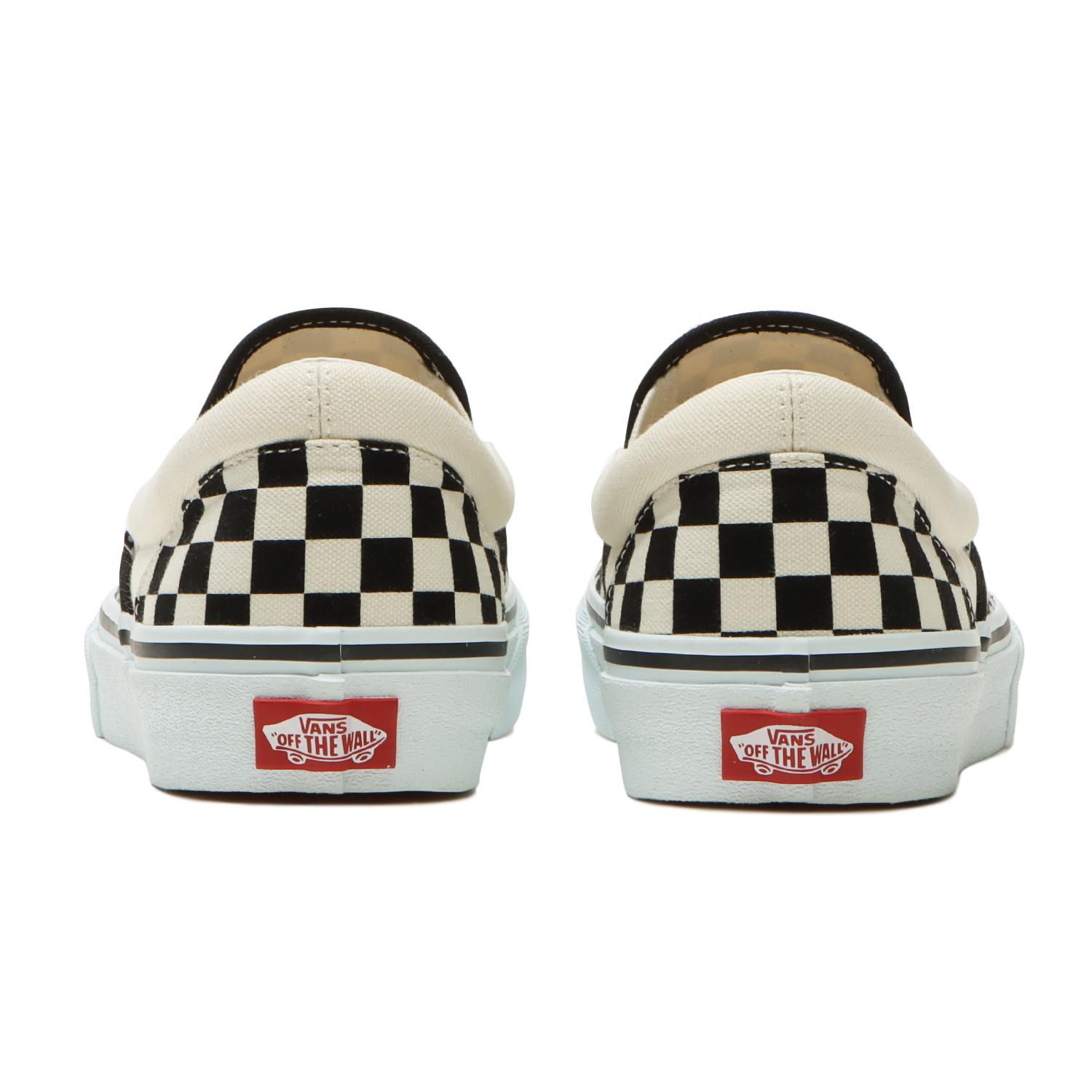 【VANS】 ヴァンズ SLIP ON スリッポン V98CLA M.BLACK(RB) BLK/WHT CHECK