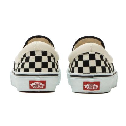 【VANS】 ヴァンズ SLIP ON スリッポン V98CLA M.BLACK(RB) BLK/WHT CHECK