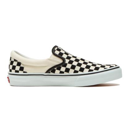 【VANS】 ヴァンズ SLIP ON スリッポン V98CLA M.BLACK(RB) BLK/WHT CHECK