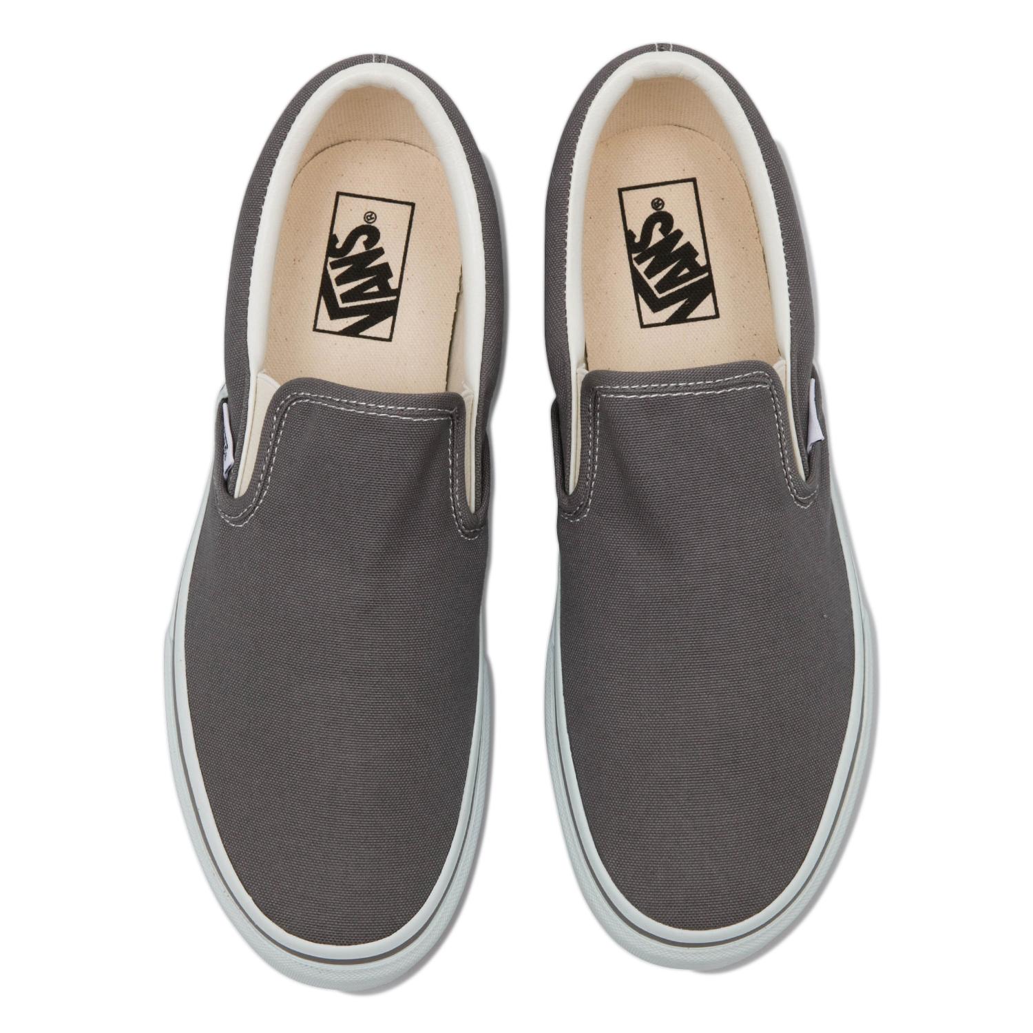 【VANS】 ヴァンズ SLIP ON スリッポン V98CLA M.BLACK(RB) CHARCOAL