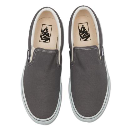【VANS】 ヴァンズ SLIP ON スリッポン V98CLA M.BLACK(RB) CHARCOAL