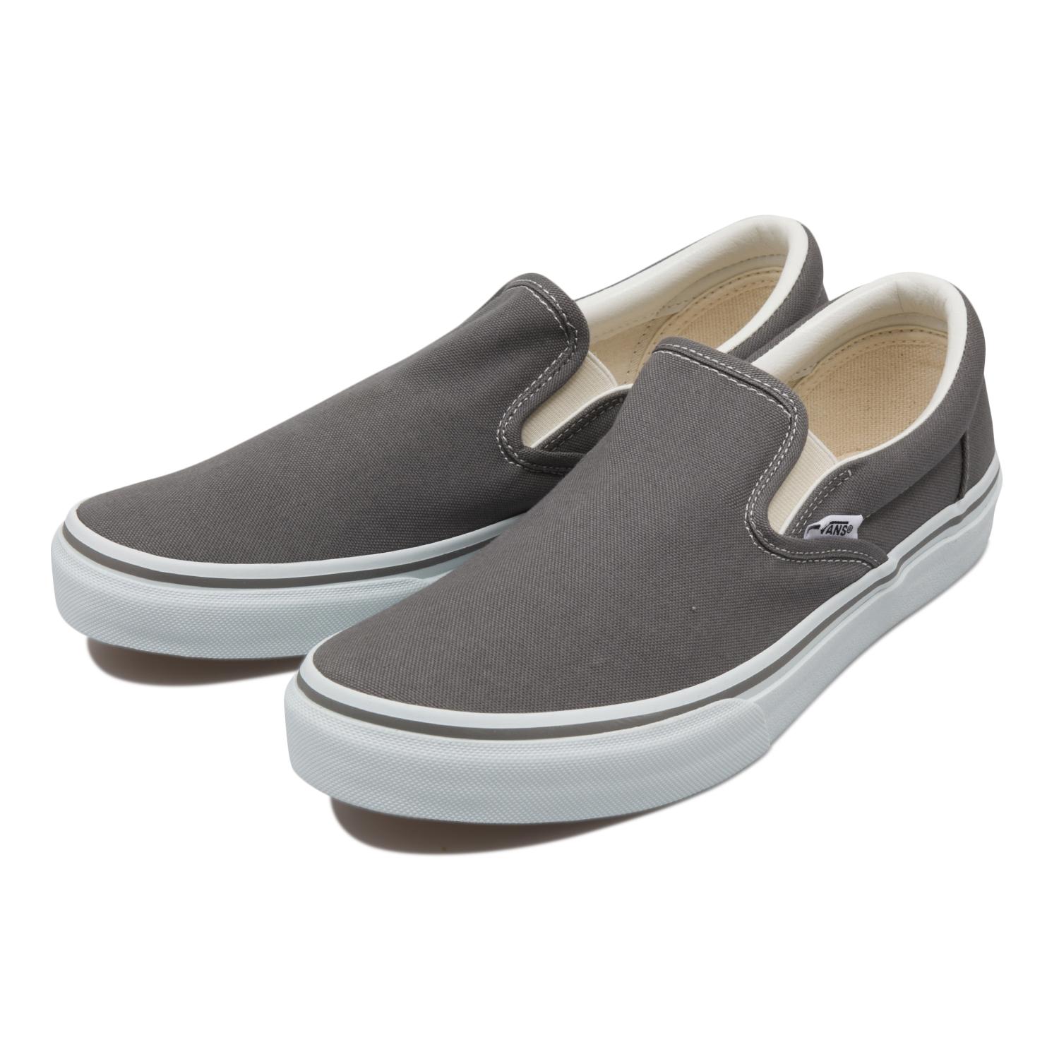 【VANS】 ヴァンズ SLIP ON スリッポン V98CLA M.BLACK(RB) CHARCOAL