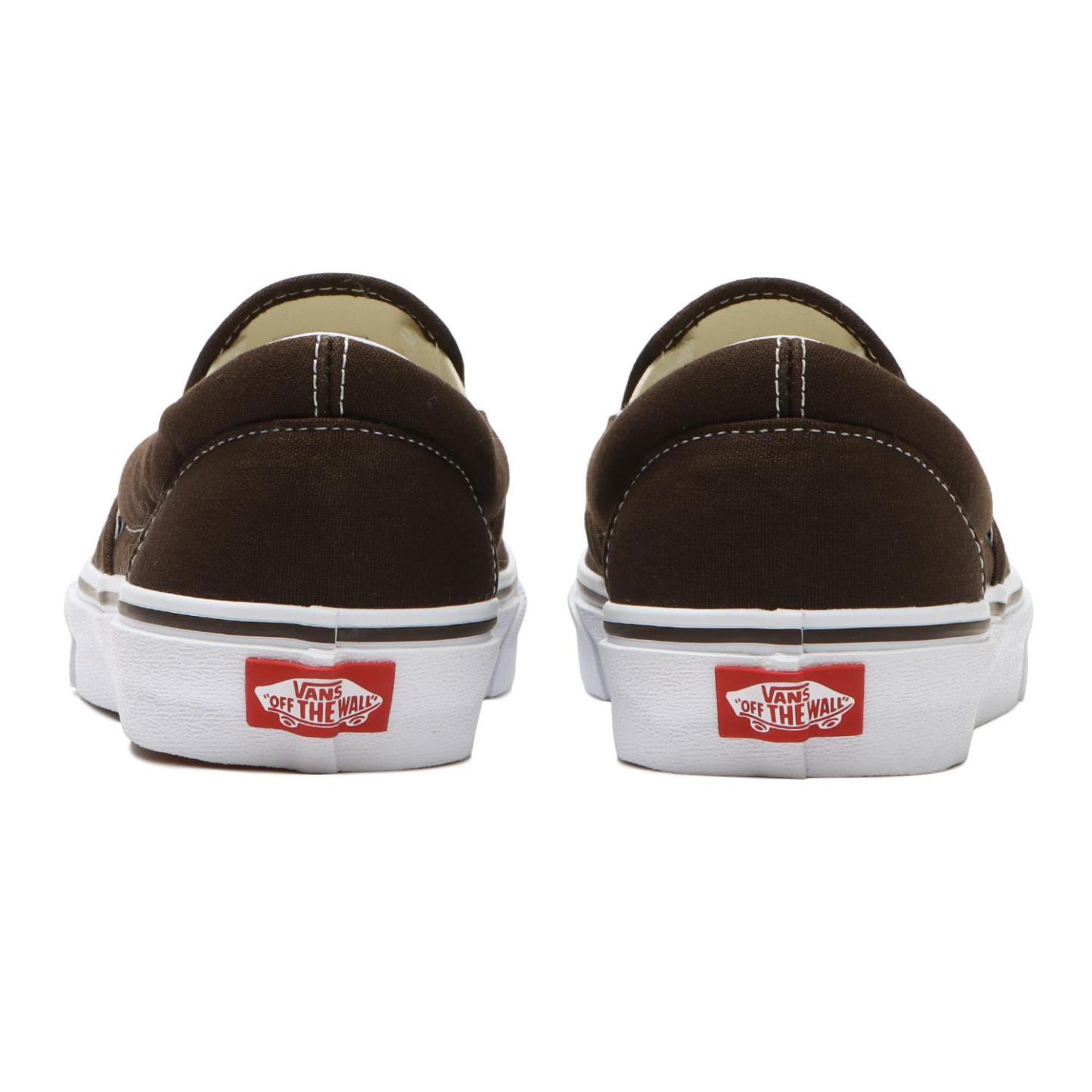 【VANS】 ヴァンズ SLIP ON スリッポン V98CLA BLACK P.BROWN
