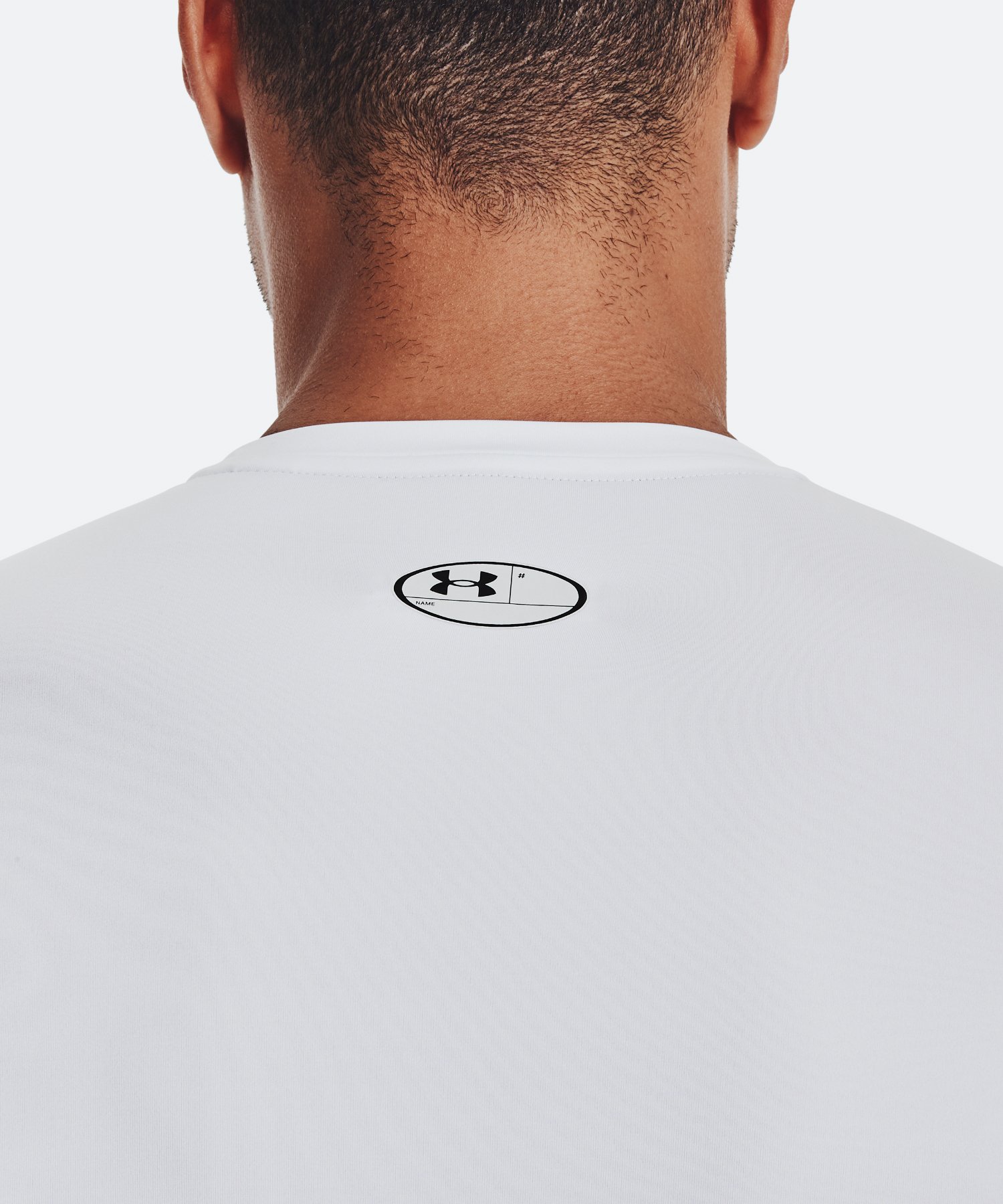 UAヒートギアアーマー コンプレッション ロングスリーブ シャツ（トレーニング/MEN） White / Black(100)