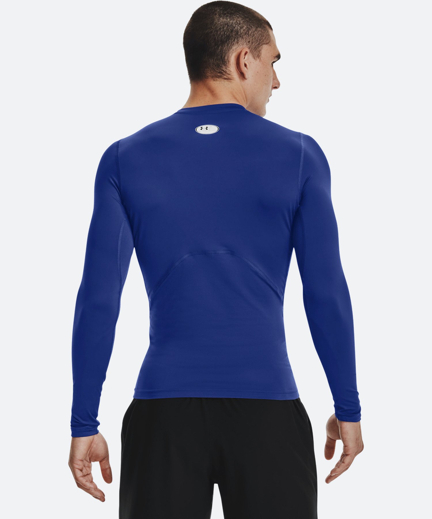 UAヒートギアアーマー コンプレッション ロングスリーブ シャツ（トレーニング/MEN） Royal / White(400)