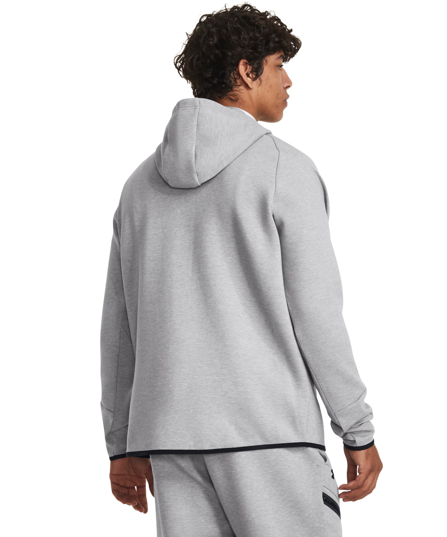 UAアンストッパブル フリース フルジップ フーディー（トレーニング/MEN） ModGray / Black(011)