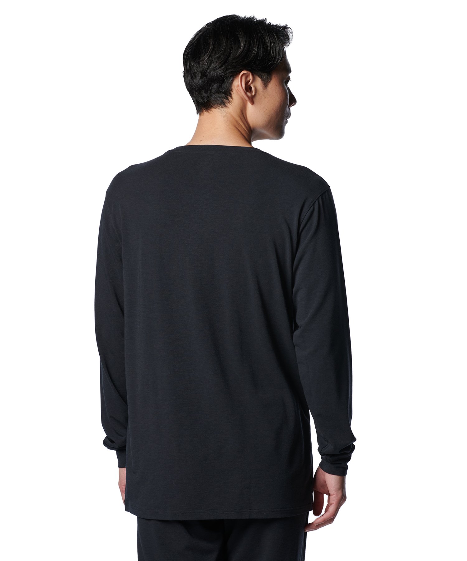 UAアスリートリカバリー スリープ ロングスリーブ シャツ（リカバリー/UNISEX） Black(001)