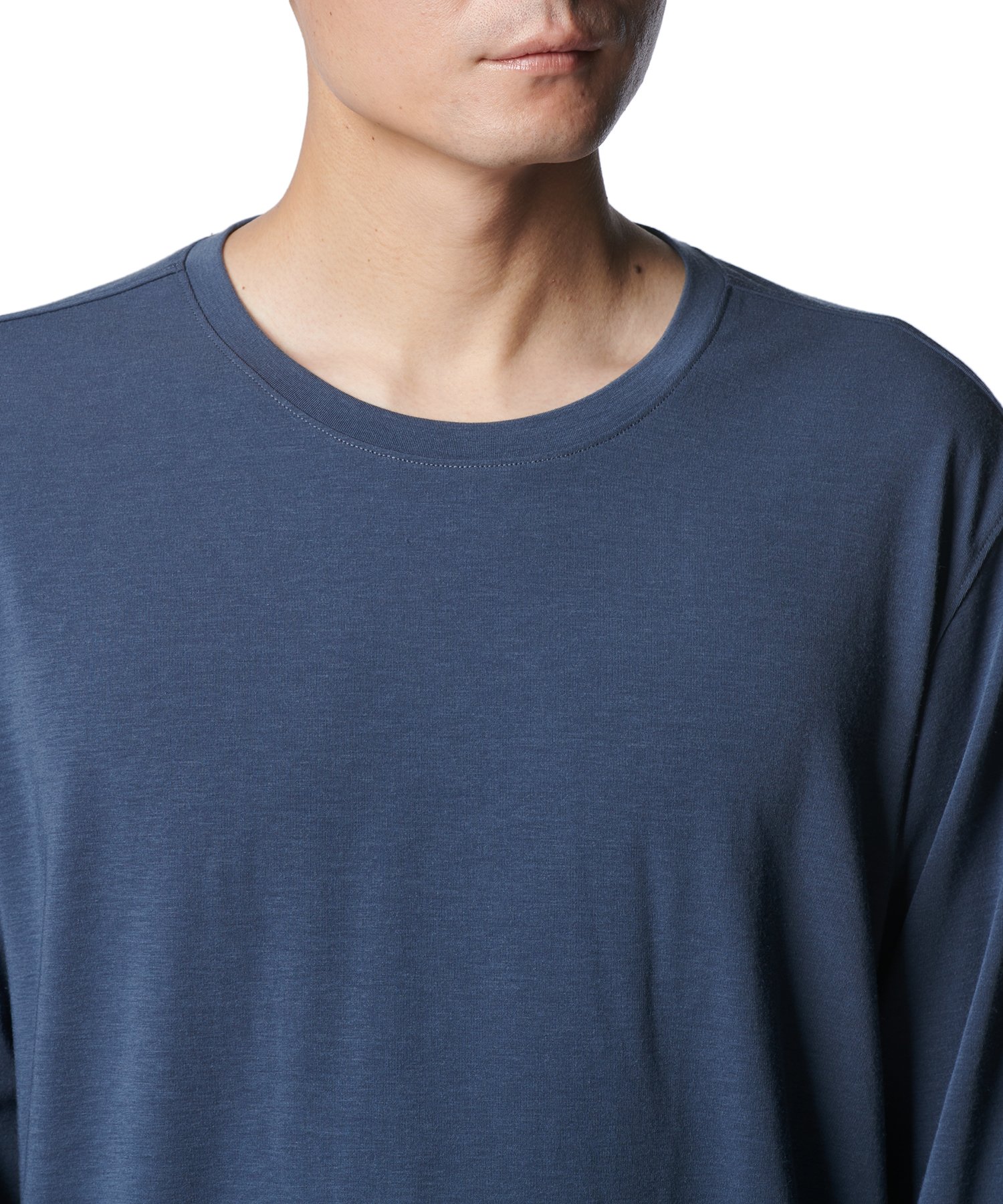 UAアスリートリカバリー スリープ ロングスリーブ シャツ（リカバリー/UNISEX） Downpour Gray(044)