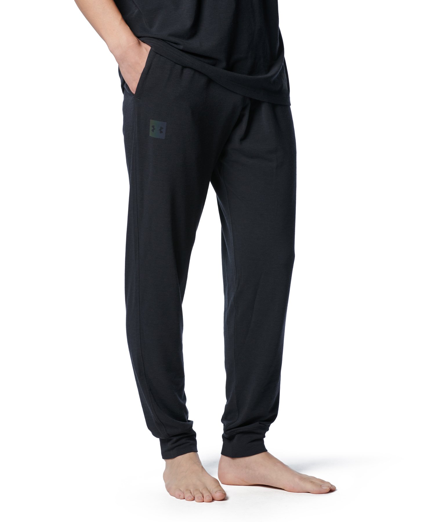 UAアスリートリカバリー スリープ パンツ（ライフスタイル/UNISEX） Black(001)
