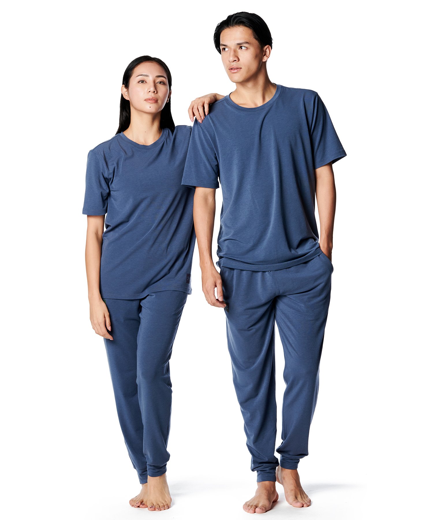 UAアスリートリカバリー スリープ パンツ（ライフスタイル/UNISEX） Downpour Gray(044)