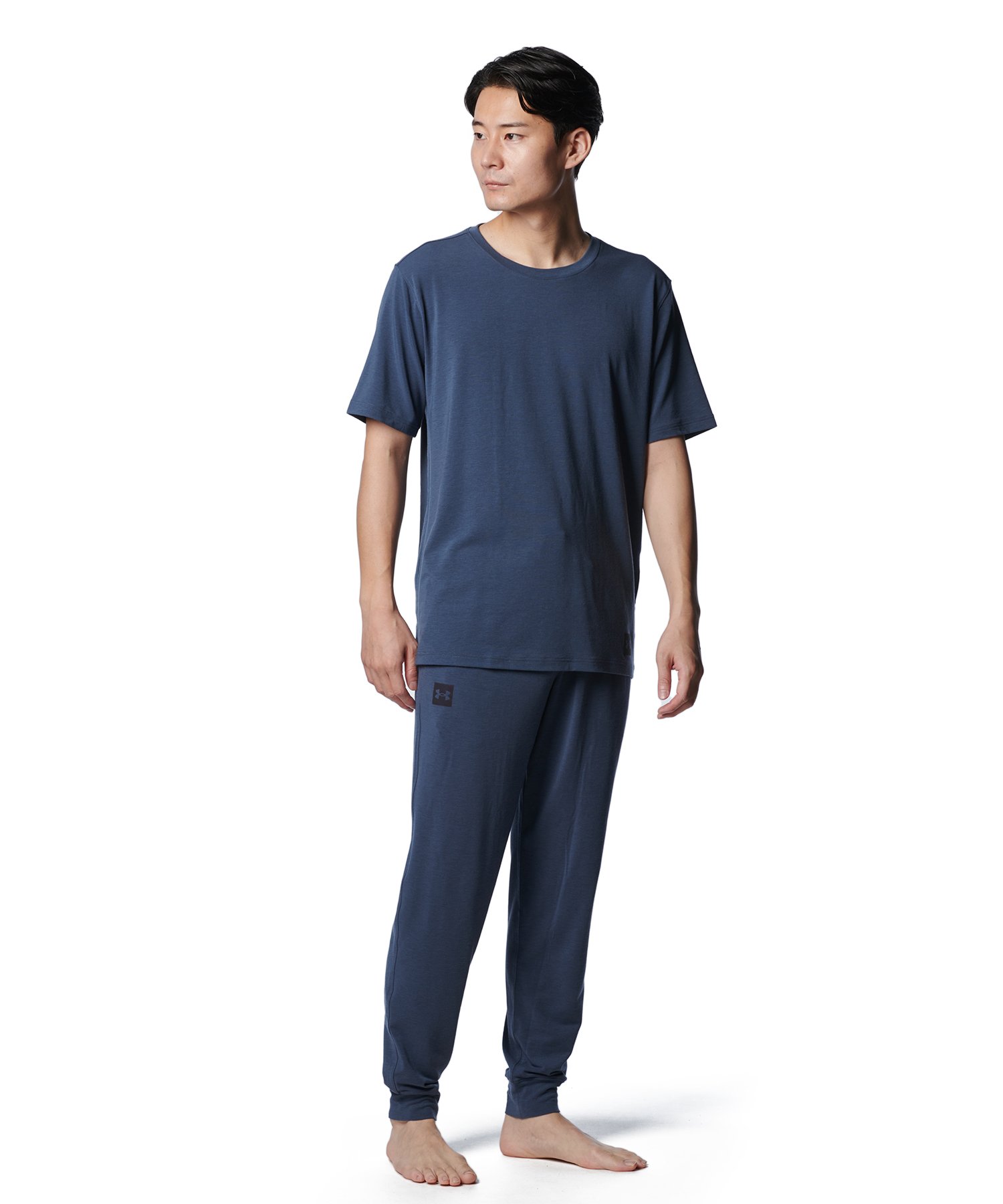 UAアスリートリカバリー スリープ パンツ（ライフスタイル/UNISEX） Downpour Gray(044)