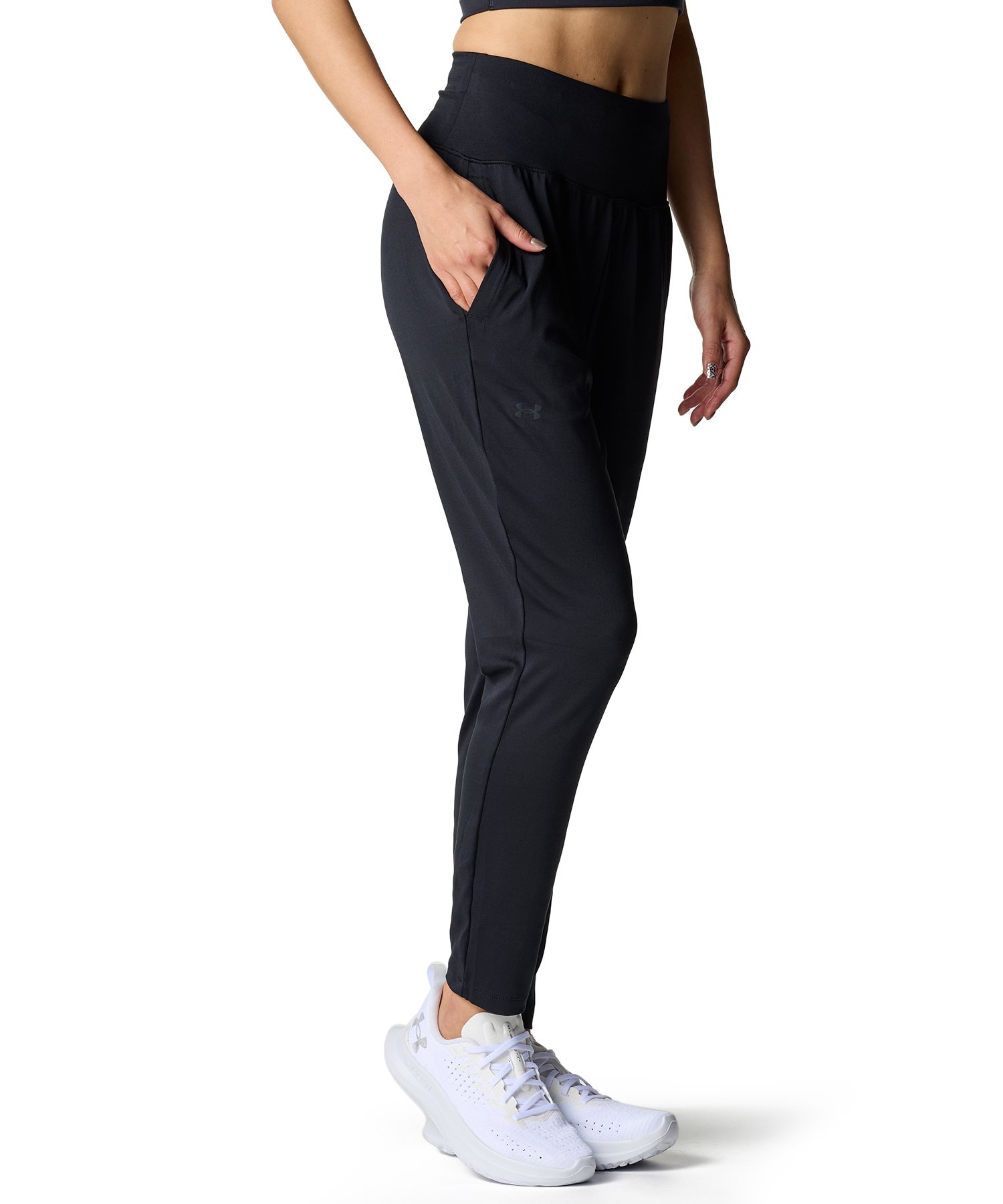 UAフィットネス パンツ（トレーニング/WOMEN） Black(001)