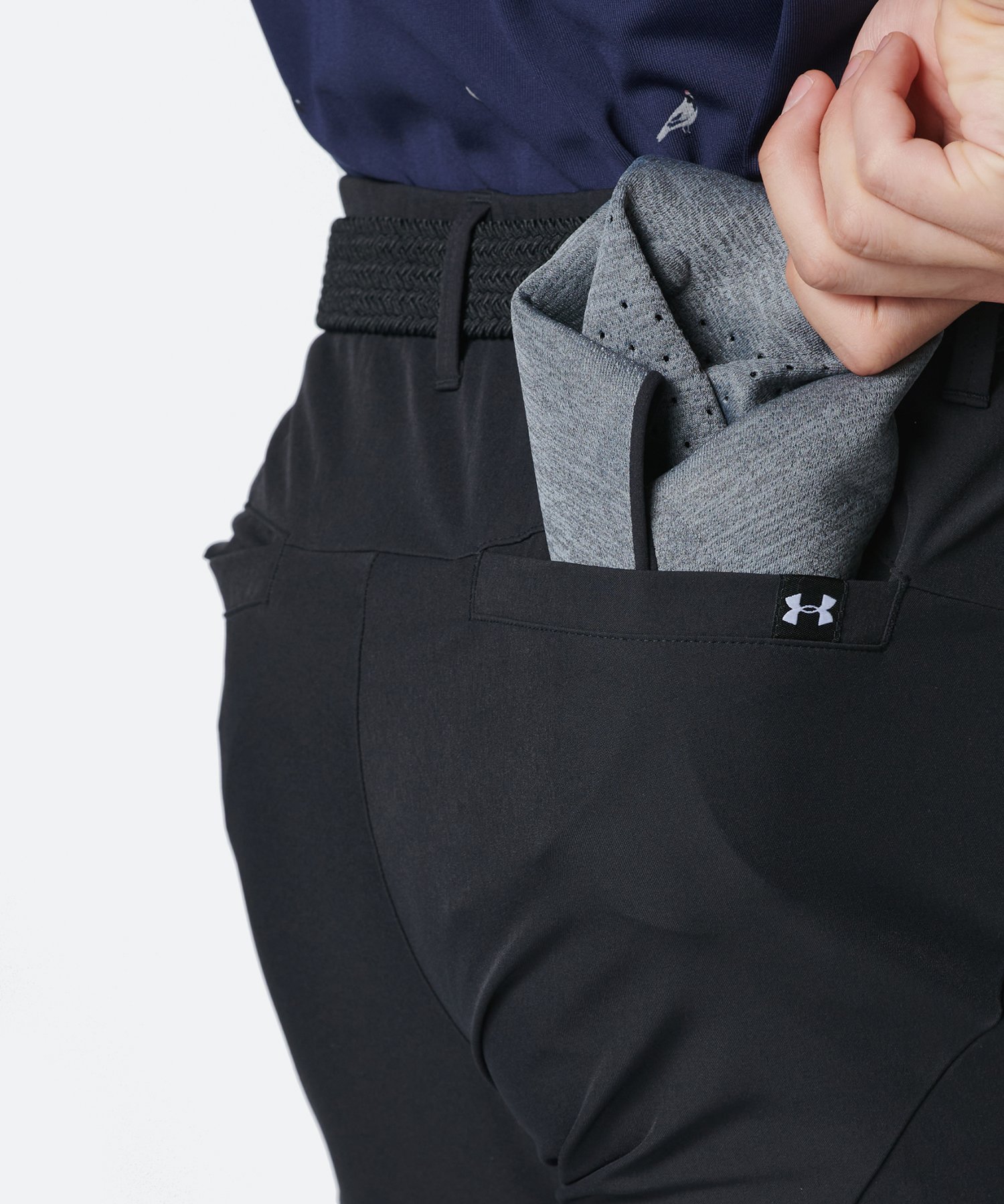 UAステルスフォーム アンクラッシャブル キャップ（ライフスタイル/UNISEX） Castlerock / Black(025)