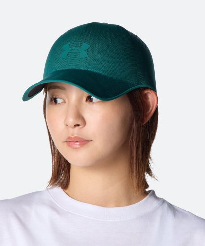 UAステルスフォーム アンクラッシャブル キャップ（ライフスタイル/UNISEX） Rack Green / Rack Green(338)