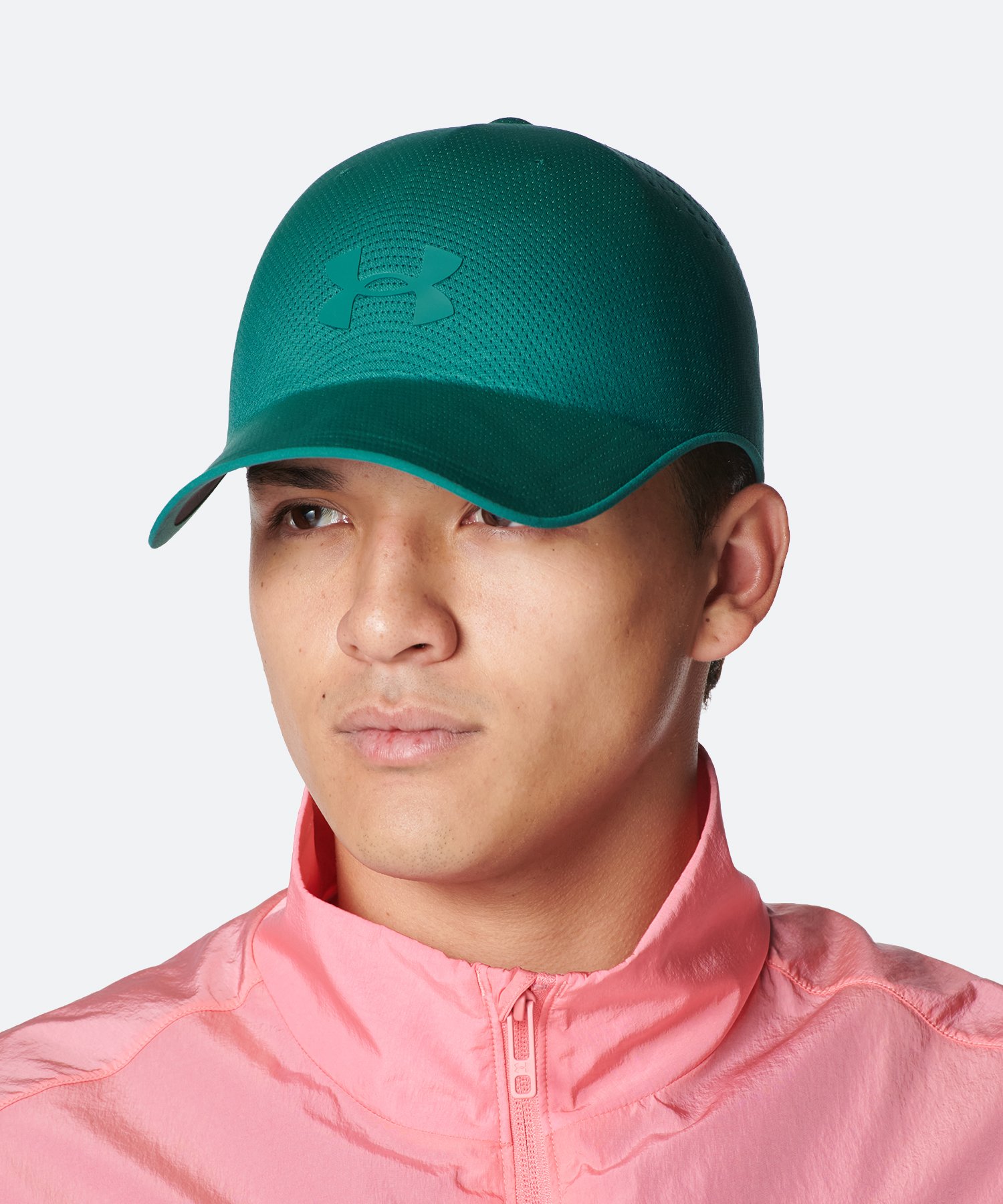 UAステルスフォーム アンクラッシャブル キャップ（ライフスタイル/UNISEX） Rack Green / Rack Green(338)