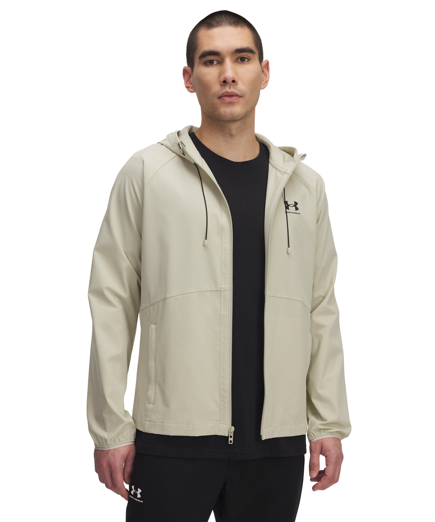 UAバイブ ウーブン ジャケット（ライフスタイル/MEN） Khaki Base / Black(289)
