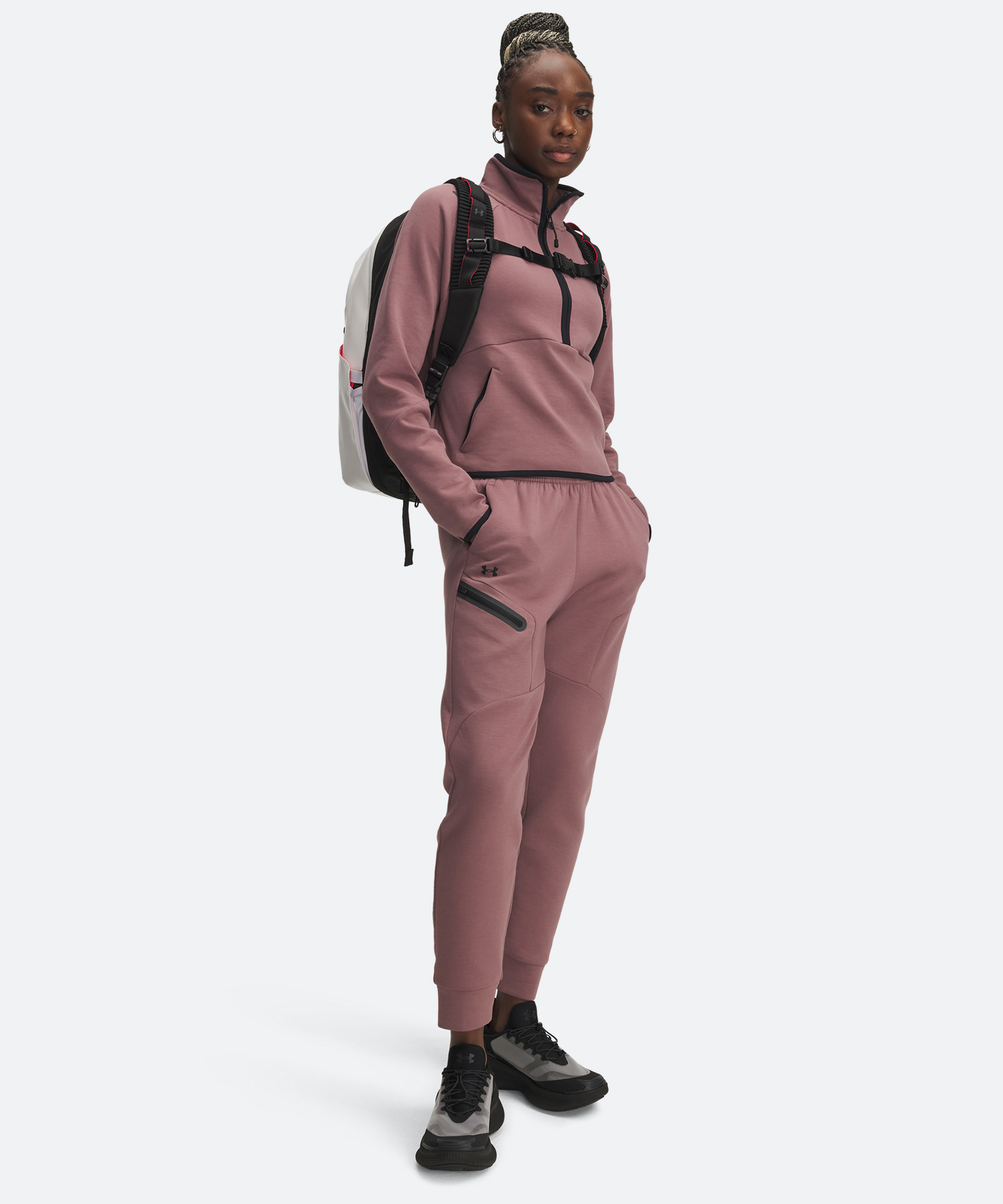 UAノーウェイ バックパック（トレーニング/UNISEX） White / Black(100)