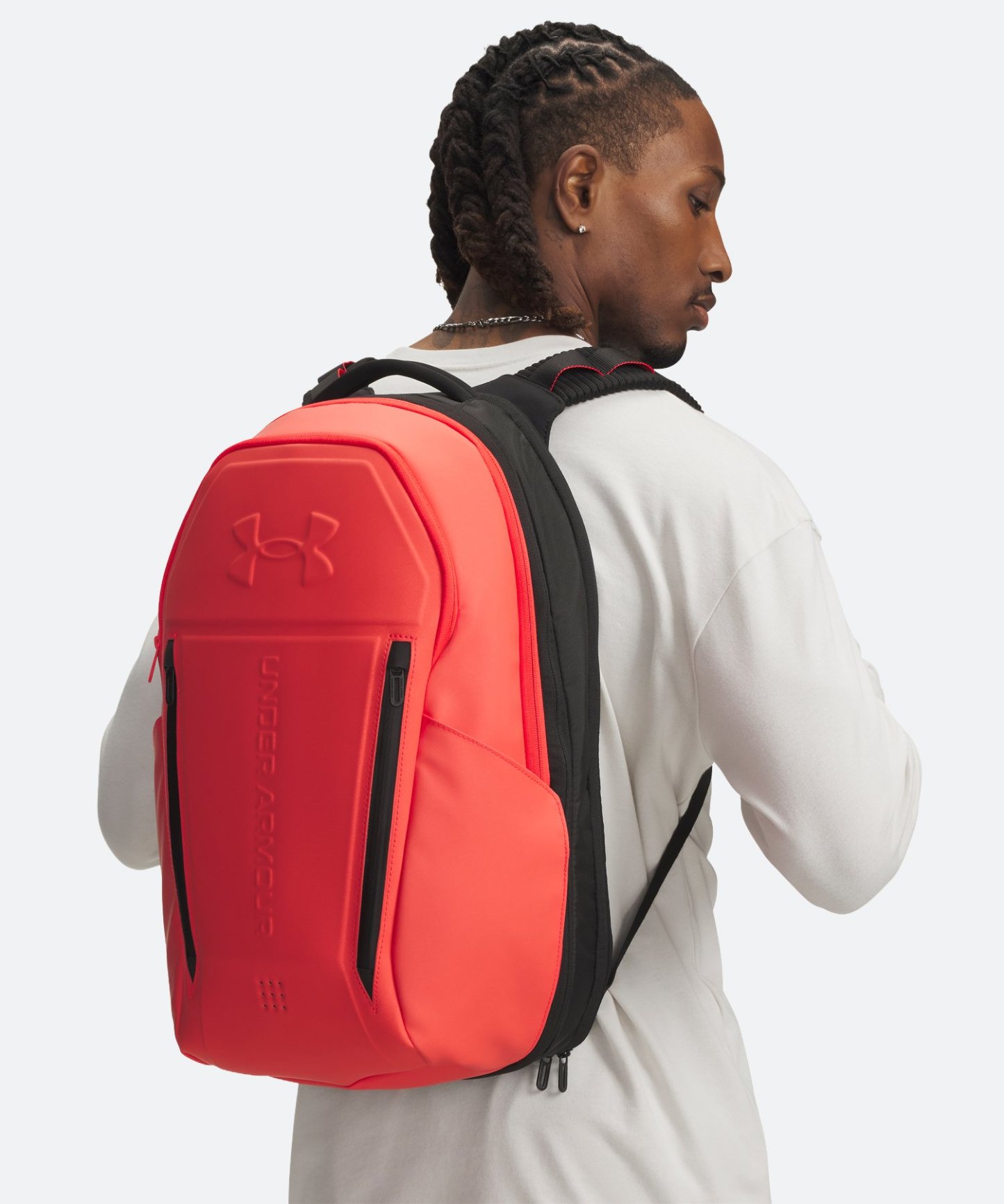 UAノーウェイ バックパック（トレーニング/UNISEX） Racer Red / Black(713)