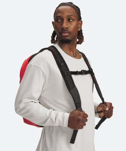 UAノーウェイ バックパック（トレーニング/UNISEX） Racer Red / Black(713)
