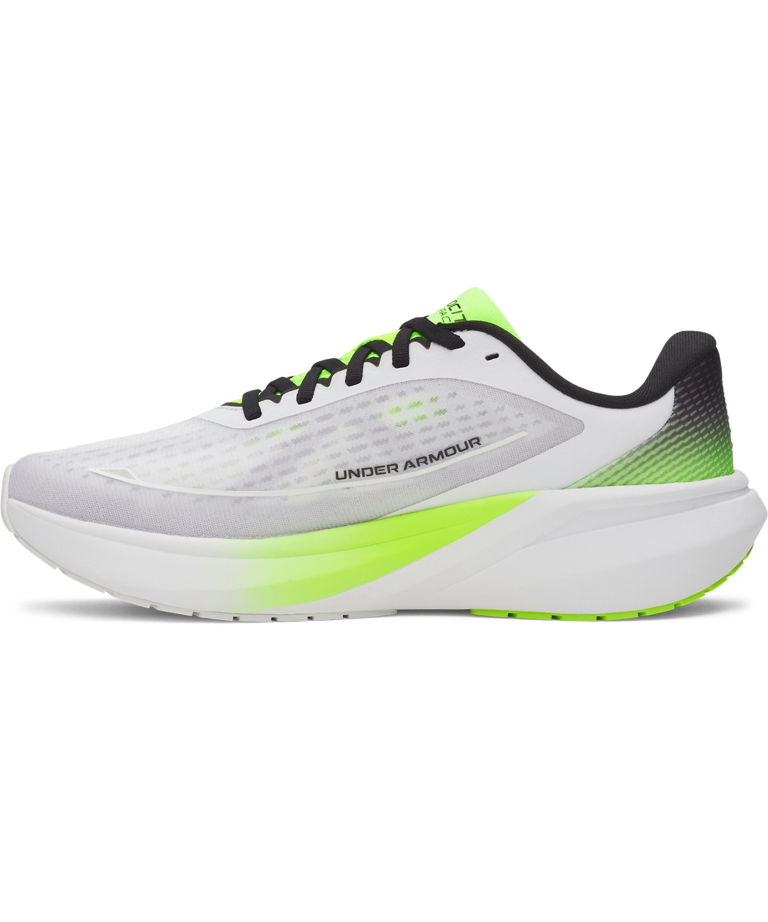 UAベロシティ ペース（ランニング/MEN） White / High Vis Yellow(100)