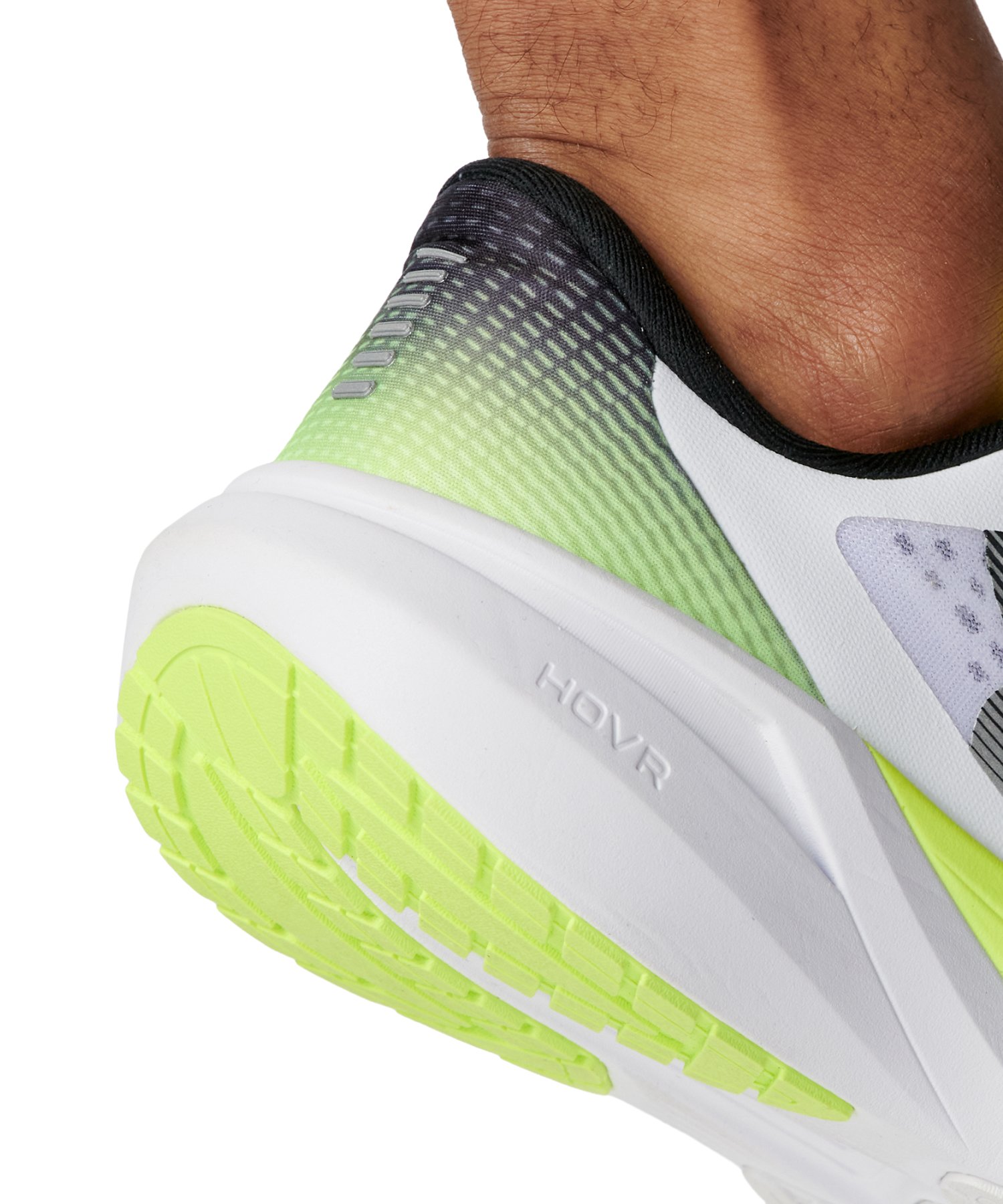 UAベロシティ ペース（ランニング/MEN） White / High Vis Yellow(100)