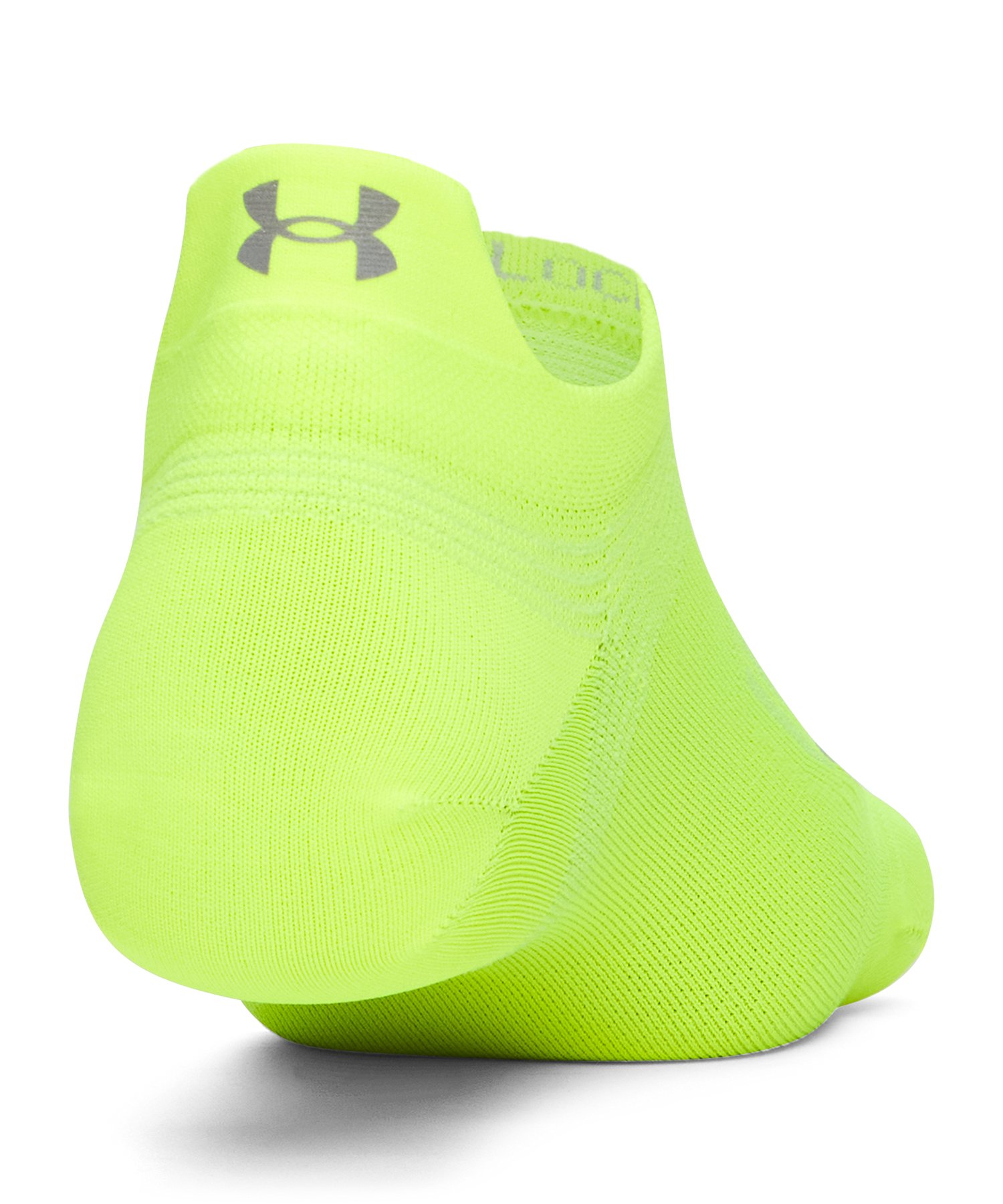 UAベロシティ ノーショー ソックス（ランニング/UNISEX） High Vis Yellow(731)