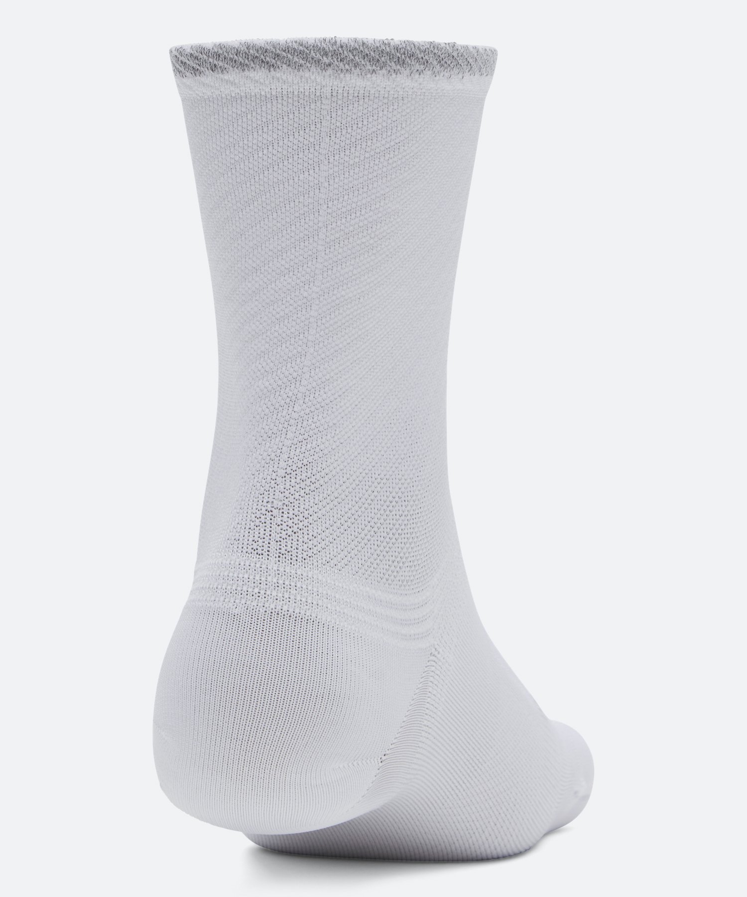 UAベロシティ クルー ソックス（ランニング/UNISEX） White / White / Reflective(100)
