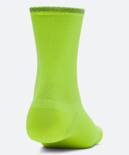 UAベロシティ クルー ソックス（ランニング/UNISEX） High Vis Yellow(731)