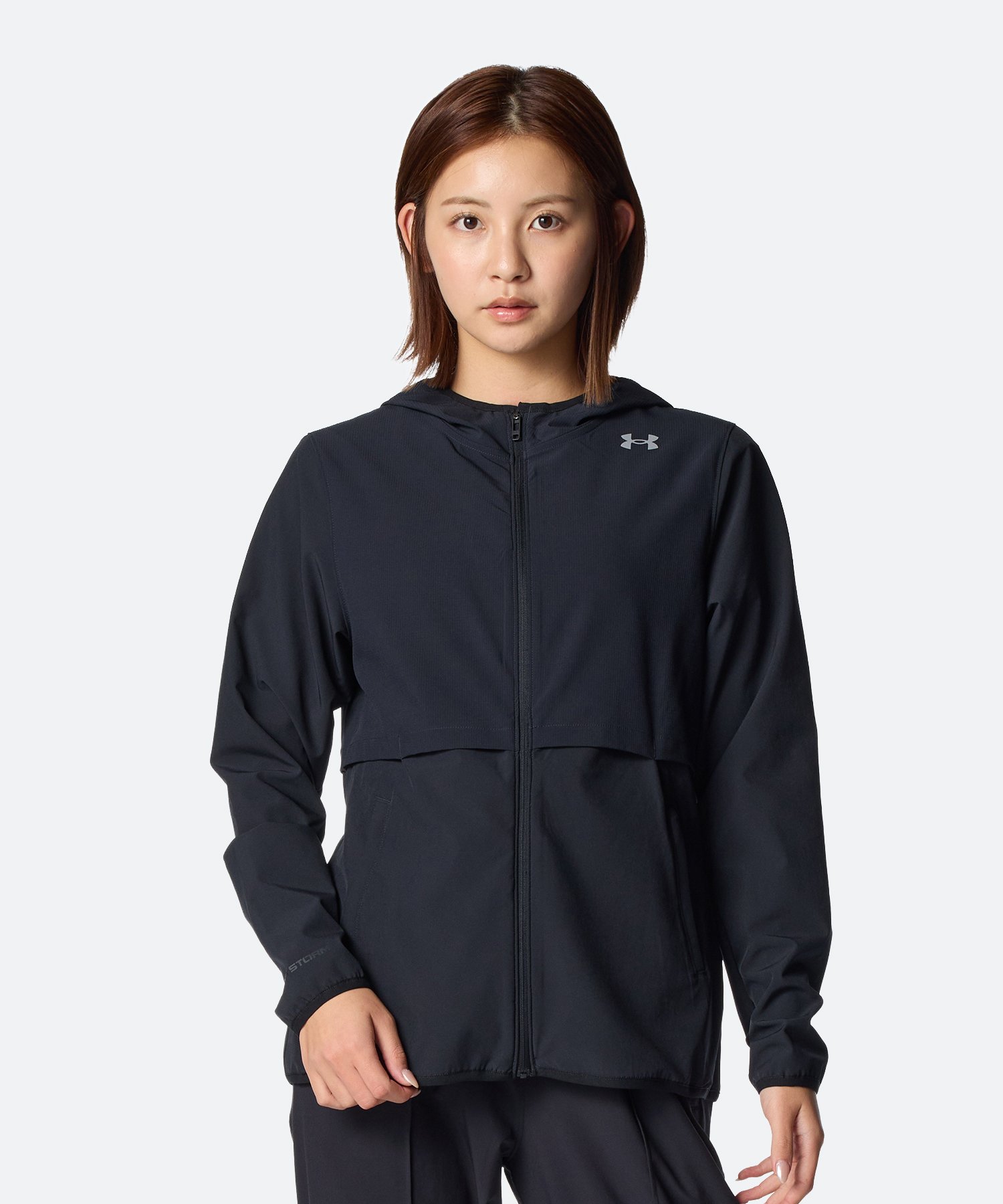 UAベロシティ プロ ストームジャケット（ランニング/WOMEN） Black / Reflective(001)