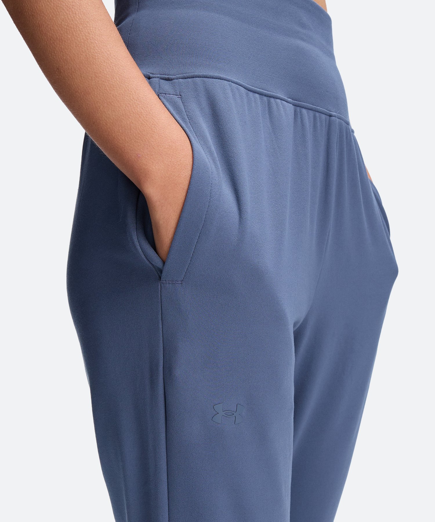 UAフィットネス パンツ（トレーニング/WOMEN） Downpour Gray(044)