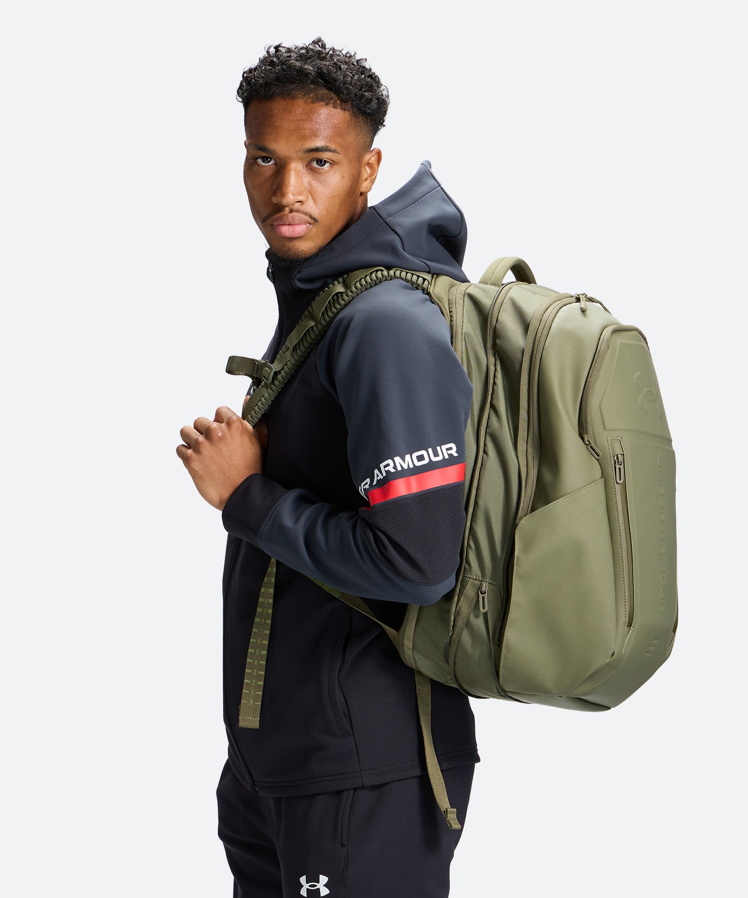 UAノーウェイ バックパック（トレーニング/UNISEX） Marine OD Green(390)