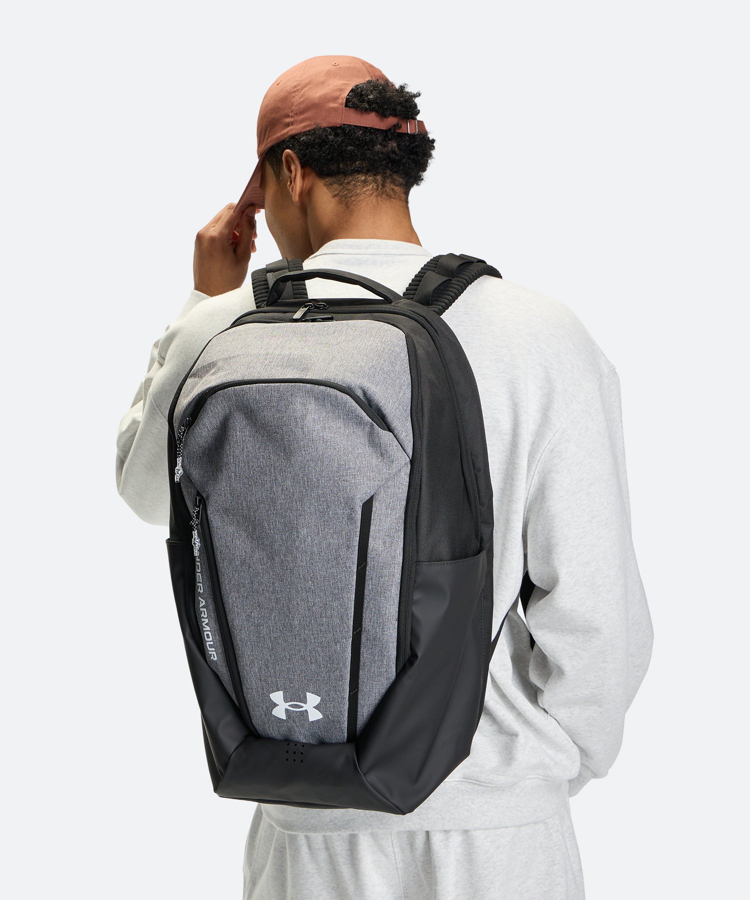 UAノーウェイ チーム バックパック（トレーニング/UNISEX） Castlerock Medium Heather(025)