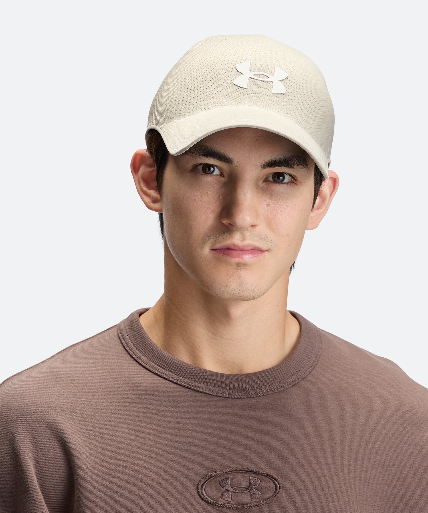 UAステルスフォーム アンクラッシャブル キャップ（ライフスタイル/UNISEX） Timberwolf Taupe(203)