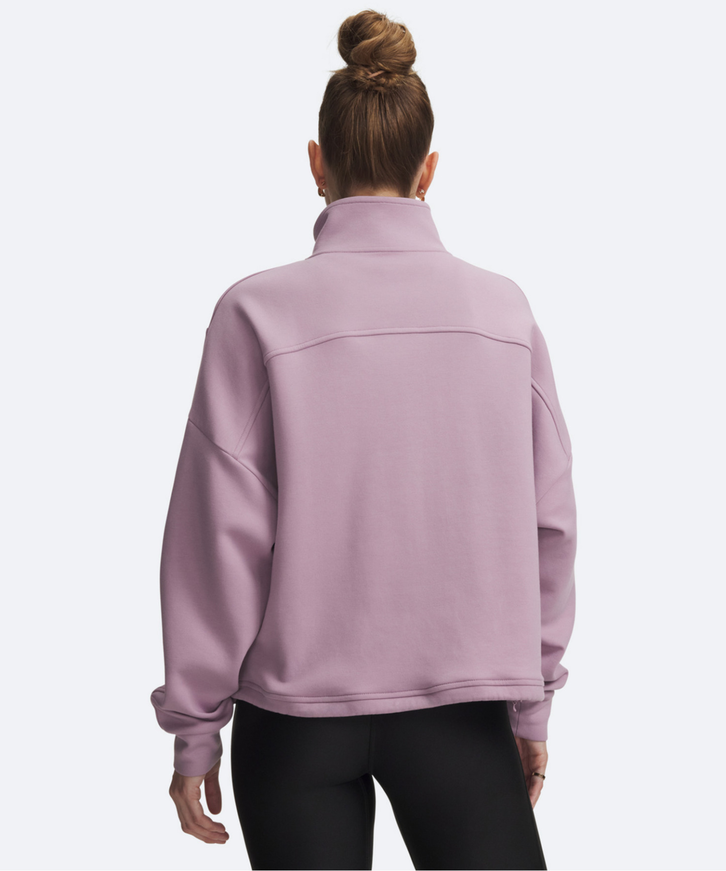 UAアンストッパブル 1/2ジップ フリース トップス（ライフスタイル/WOMEN） Mauve Pink / Mauve Pink(698)