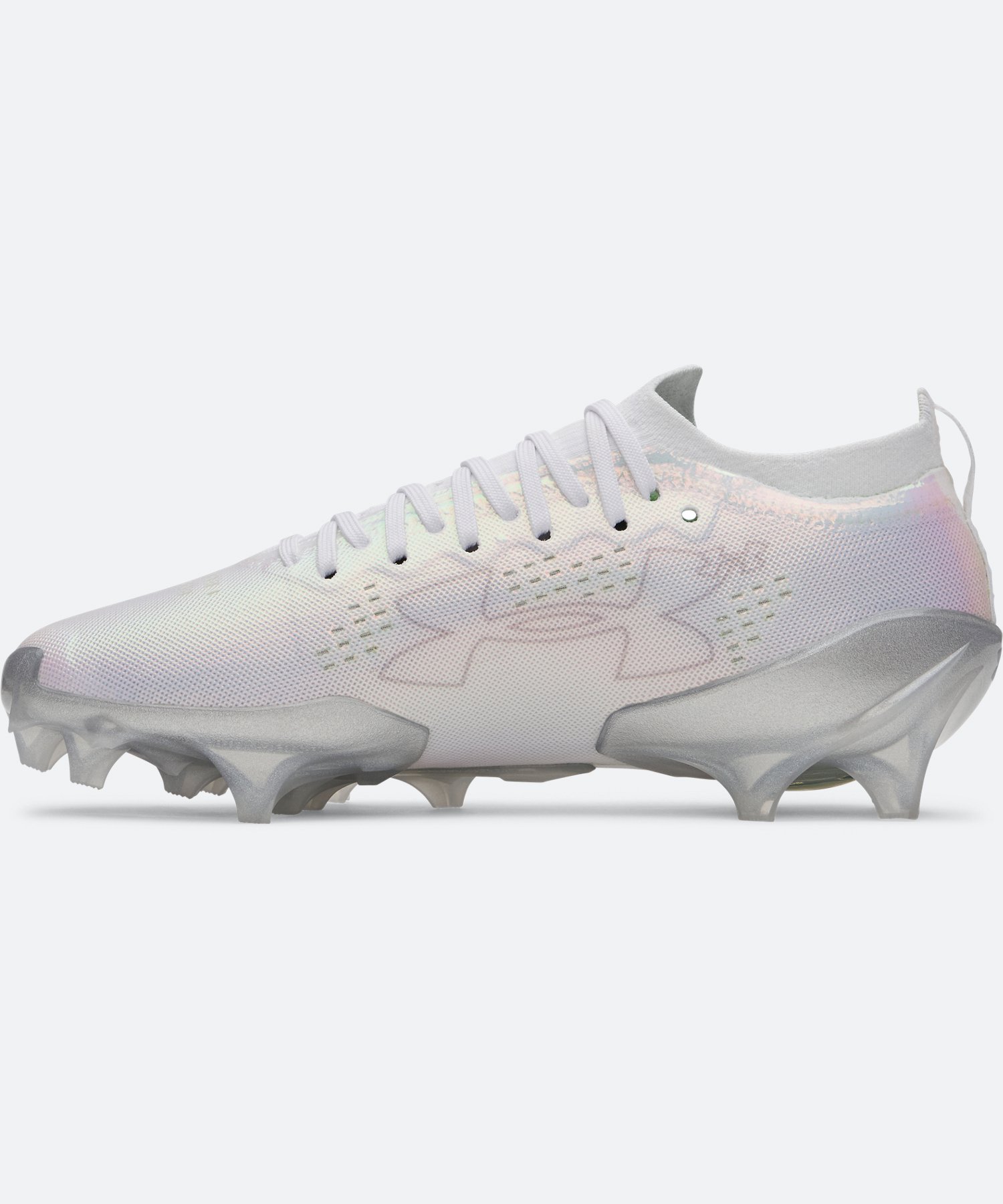 UAブラー プロ（アメリカンフットボール/MEN） White / Metallic Silver(101)