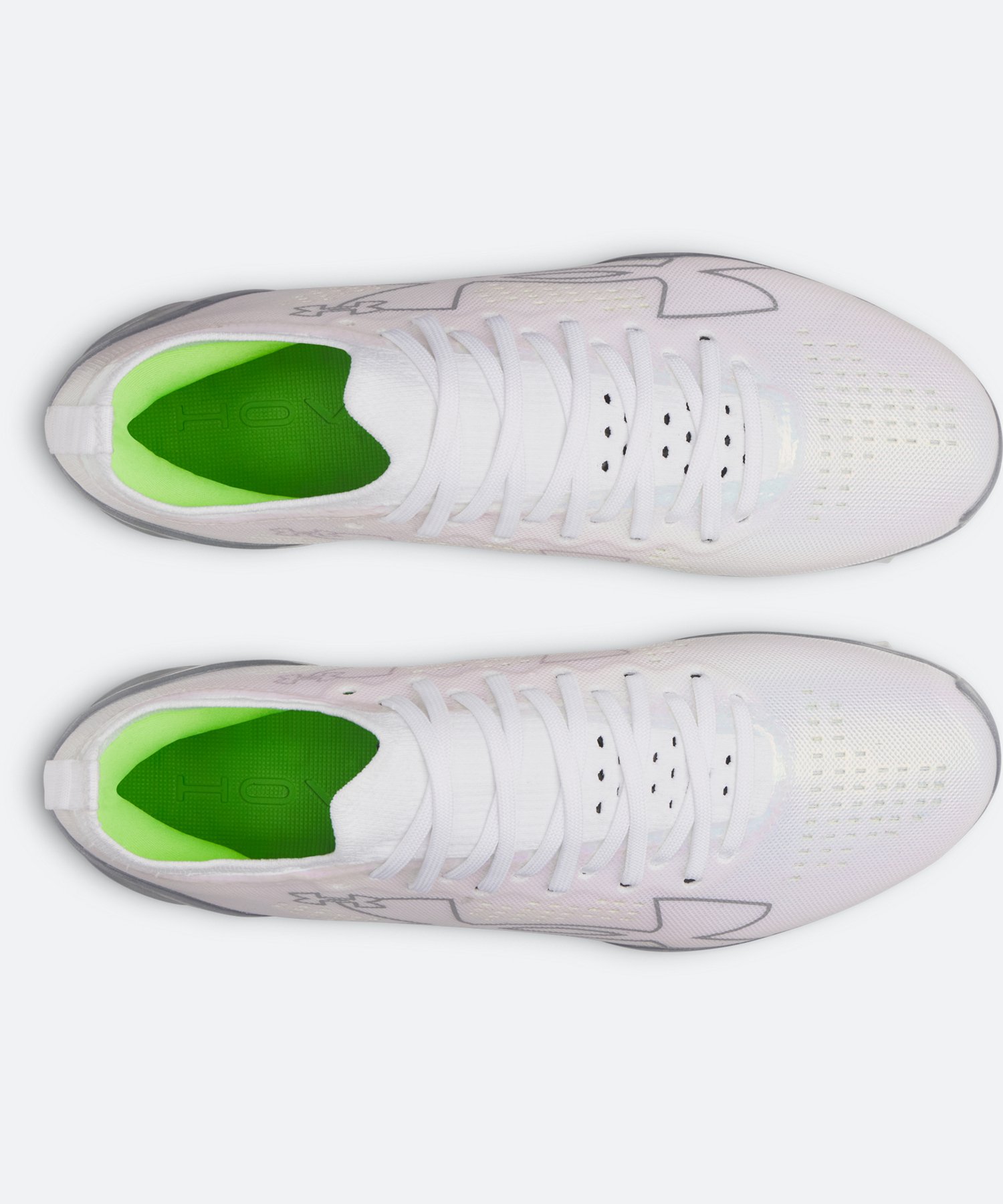 UAブラー プロ（アメリカンフットボール/MEN） White / Metallic Silver(101)