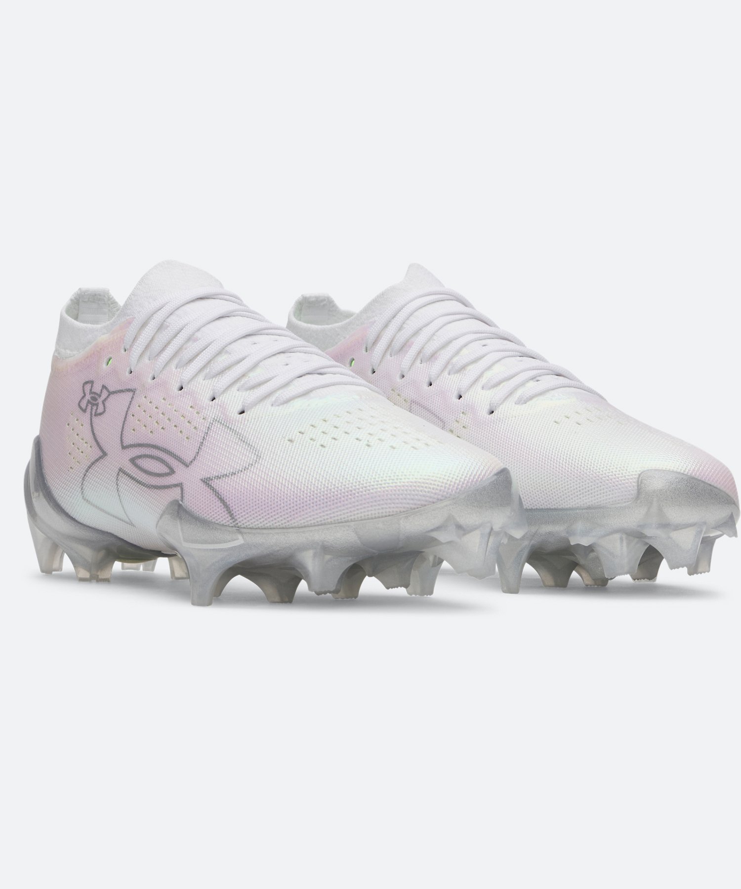 UAブラー プロ（アメリカンフットボール/MEN） White / Metallic Silver(101)