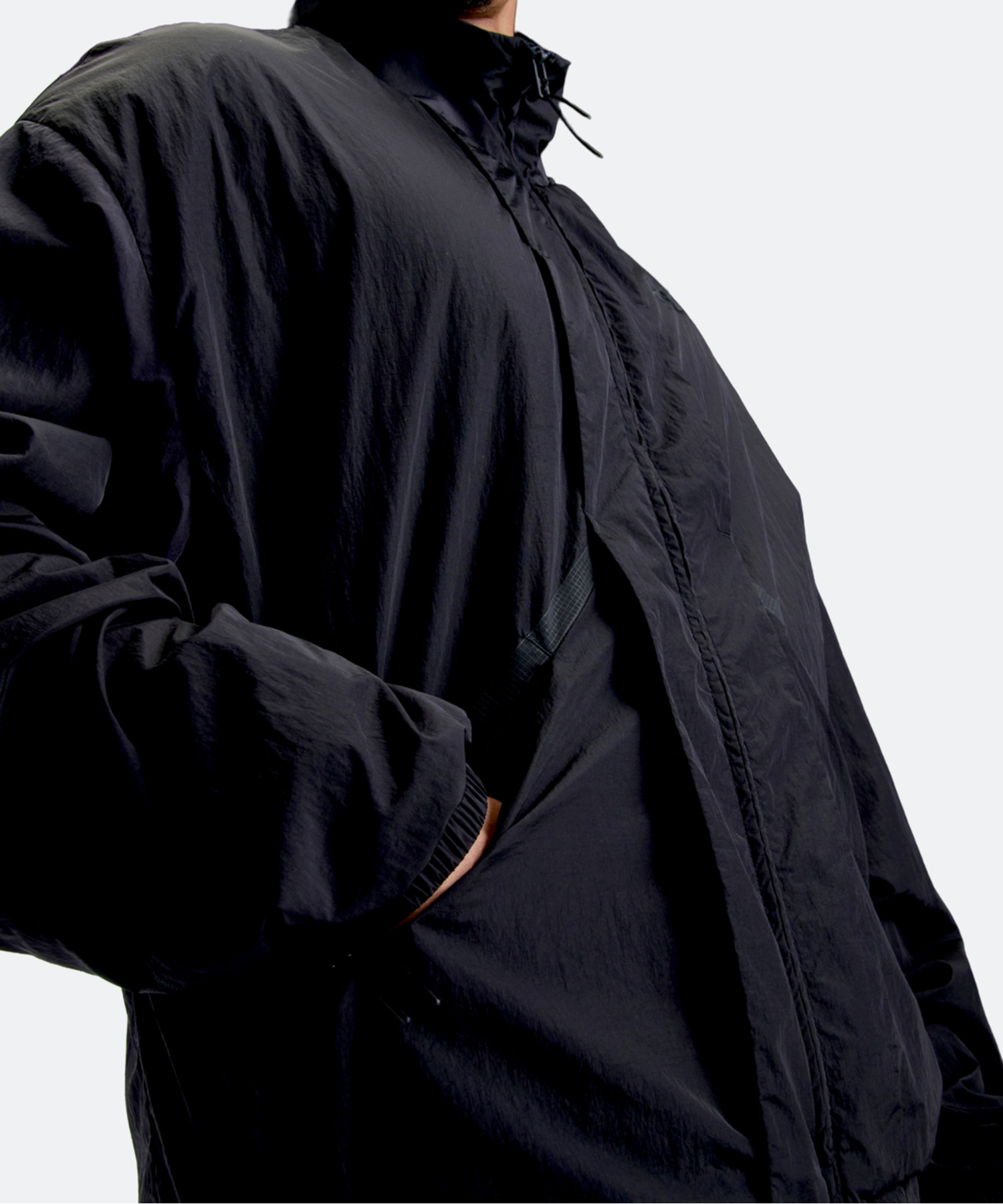 UAアンストッパブル コールドウェザー フリース ボンバー ジャケット（ライフスタイル/MEN） Ultimate Black / Black(008)