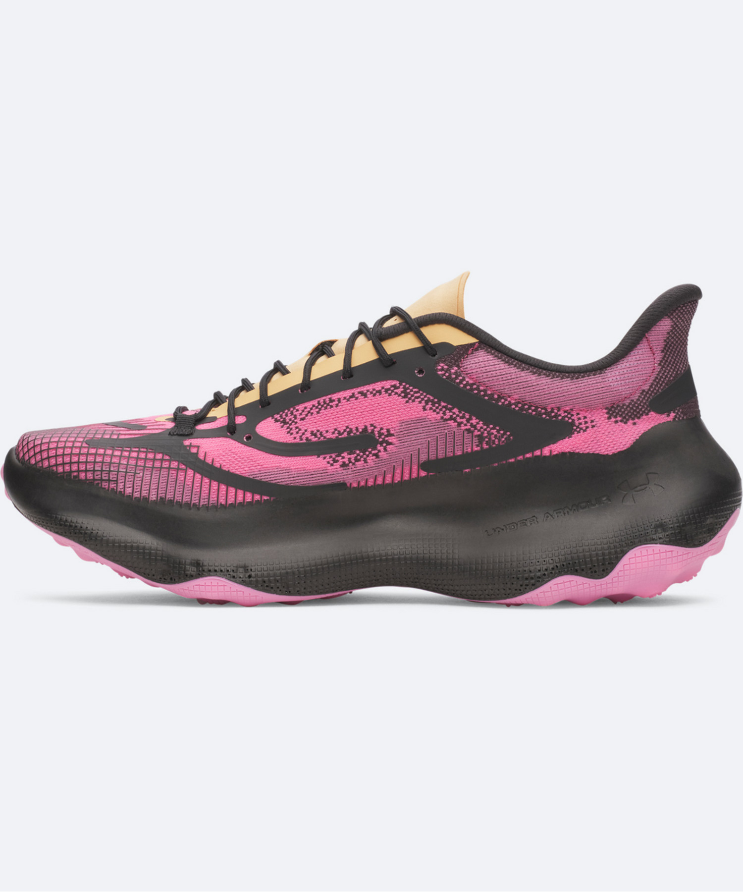 UAフレア（ライフスタイル/UNISEX） Black / Pink Frenzy(003)