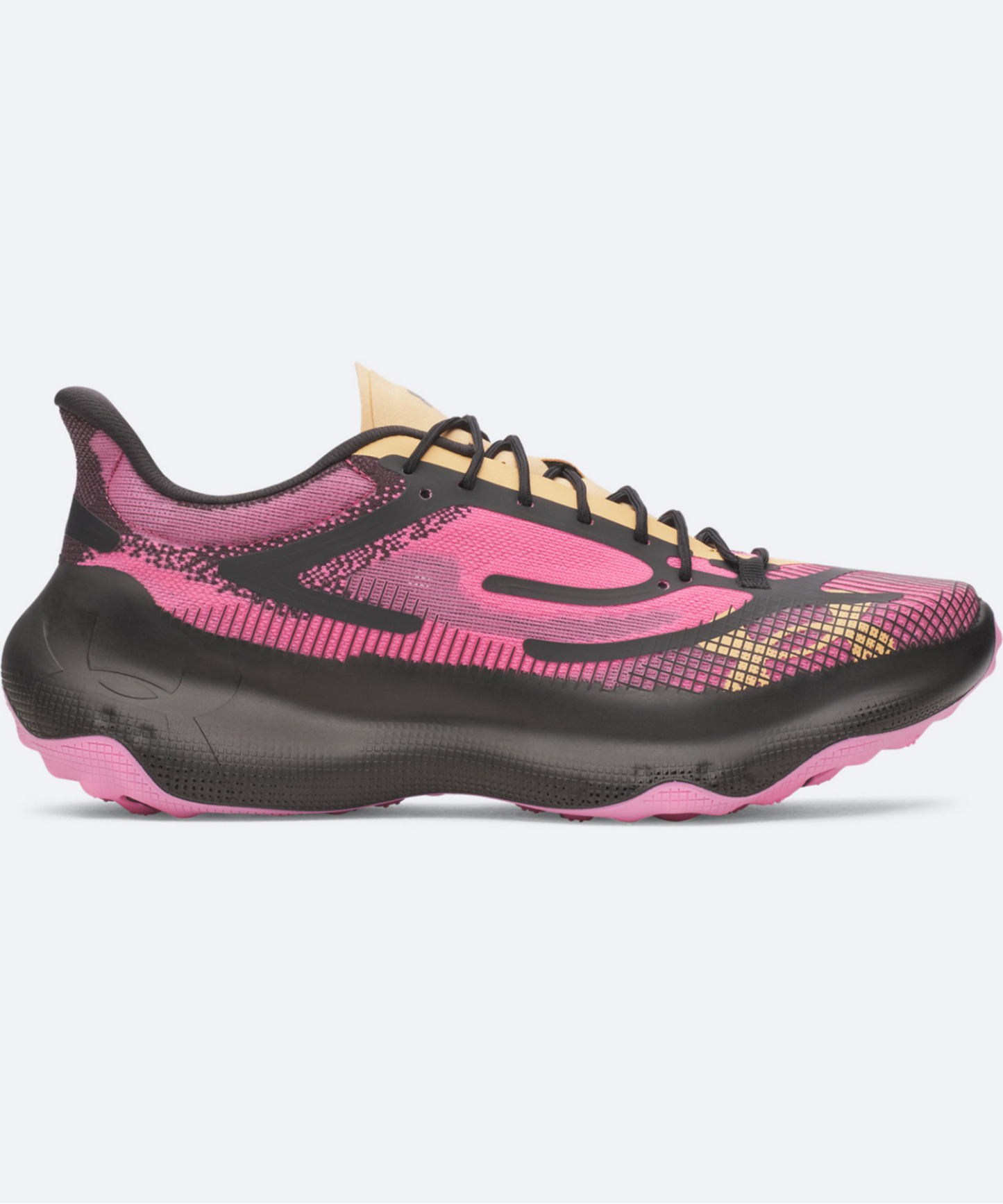UAフレア（ライフスタイル/UNISEX） Black / Pink Frenzy(003)