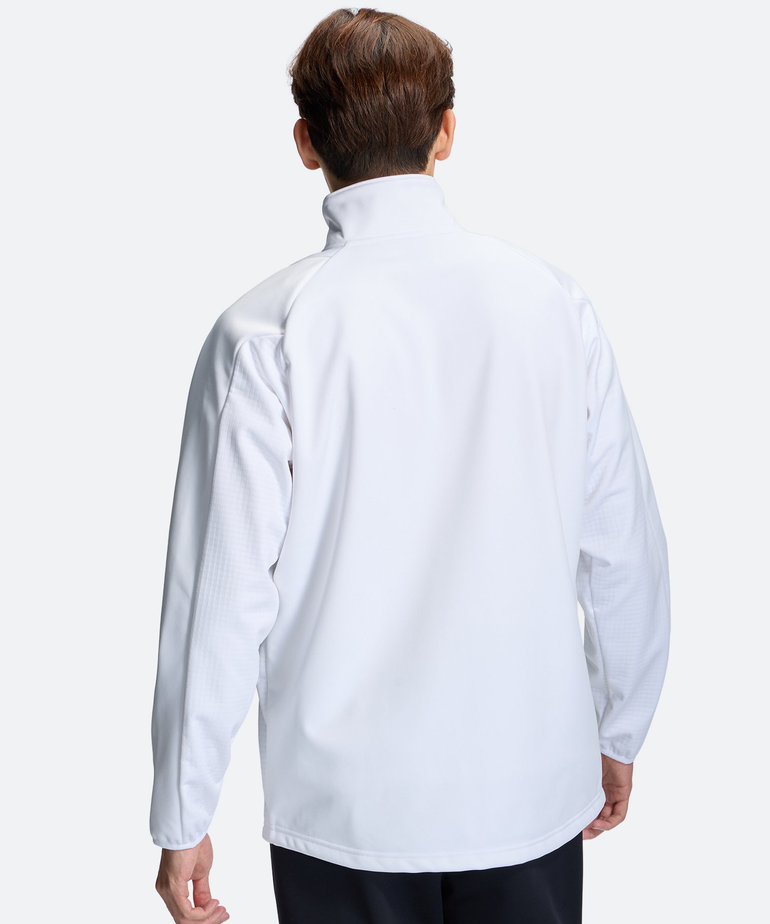 UAウインターニット 3レイヤー フルジップ ジャケット（トレーニング/MEN） White(100)