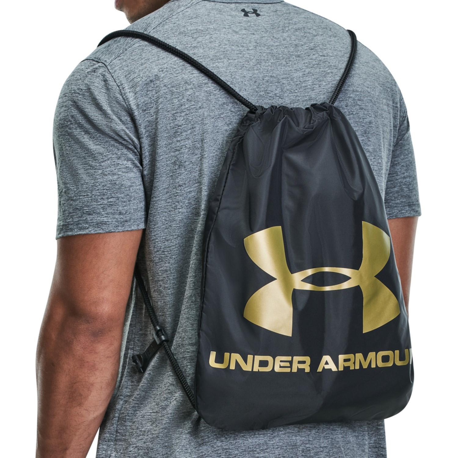 【UNDER ARMOUR】 アンダーアーマー OZSEE SACKPACK ジムサック 1240539 010BLK/MGD 010BLK/MGD