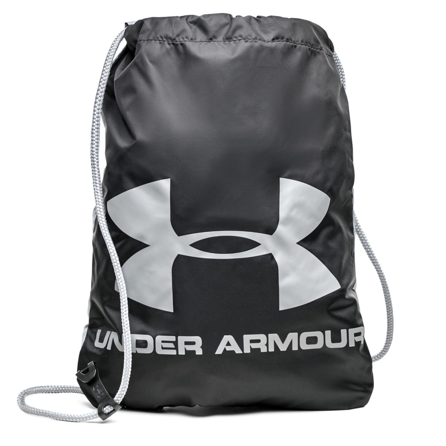 【UNDER ARMOUR】 アンダーアーマー OZSEE SACKPACK ジムサック 1240539 010BLK/MGD 009BLK/STL