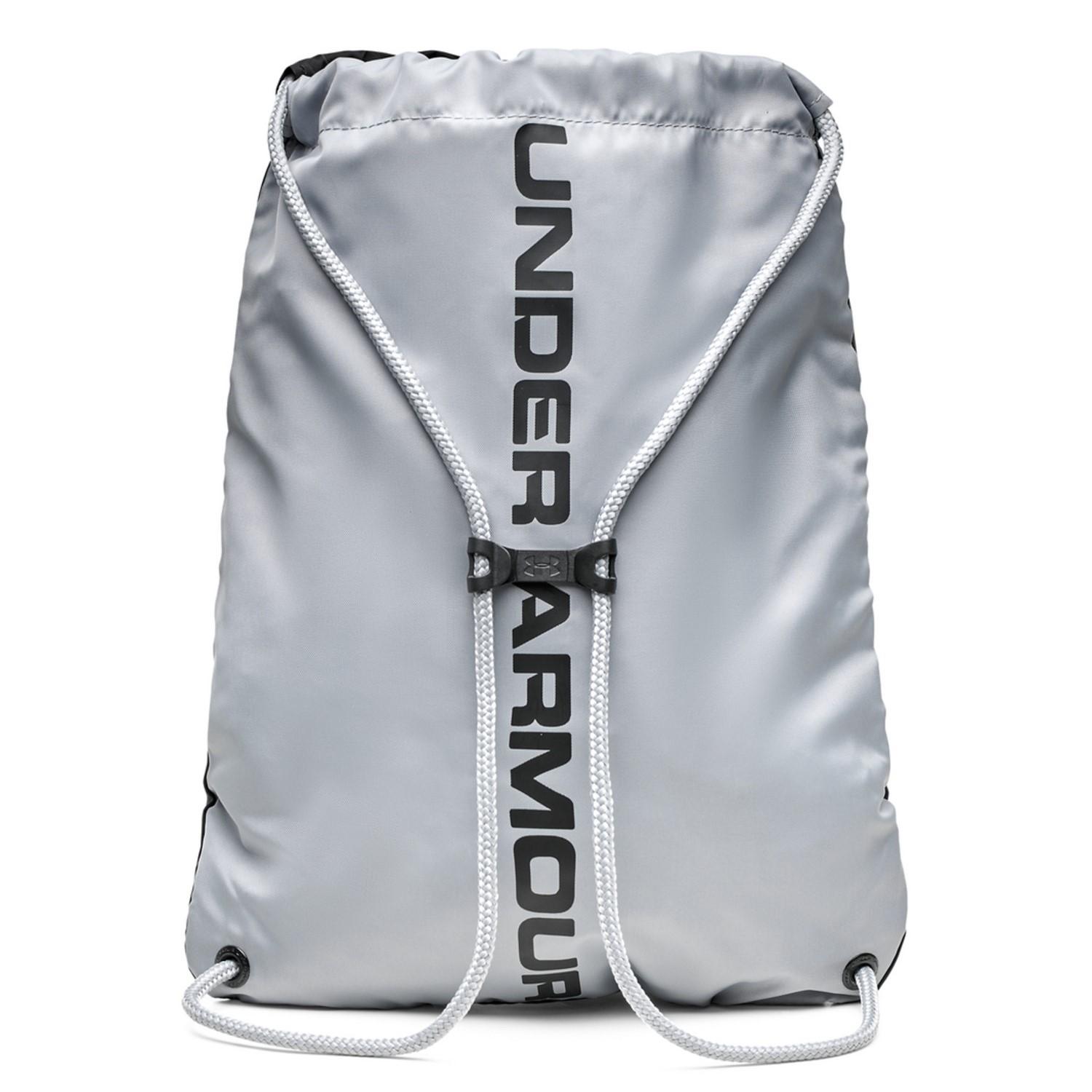 【UNDER ARMOUR】 アンダーアーマー OZSEE SACKPACK ジムサック 1240539 010BLK/MGD 009BLK/STL