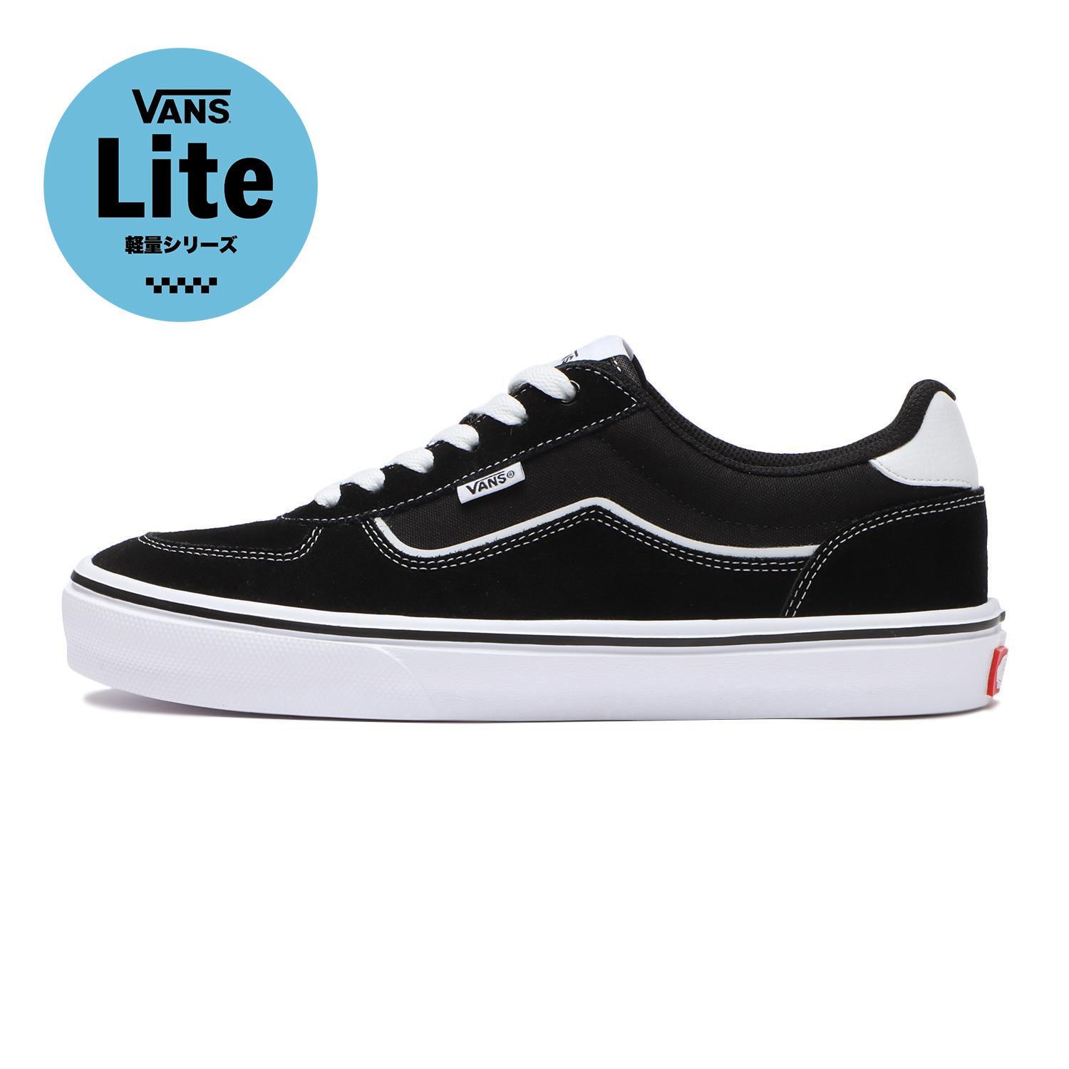 【VANS】 ヴァンズ MARVERICK マーベリック V3858 SC BLACK/WHITE BLACK/WHITE