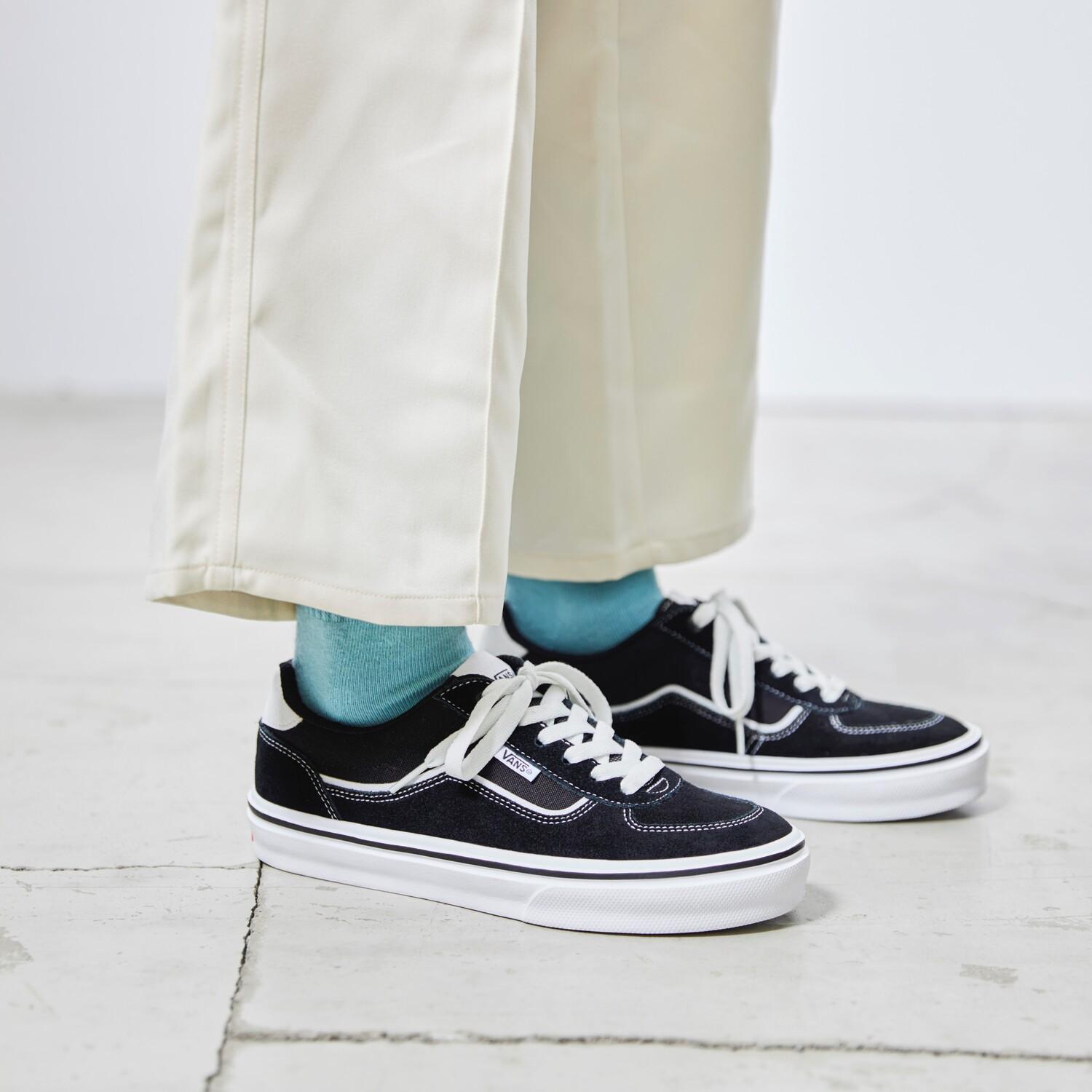 【VANS】 ヴァンズ MARVERICK マーベリック V3858 SC BLACK/WHITE BLACK/WHITE