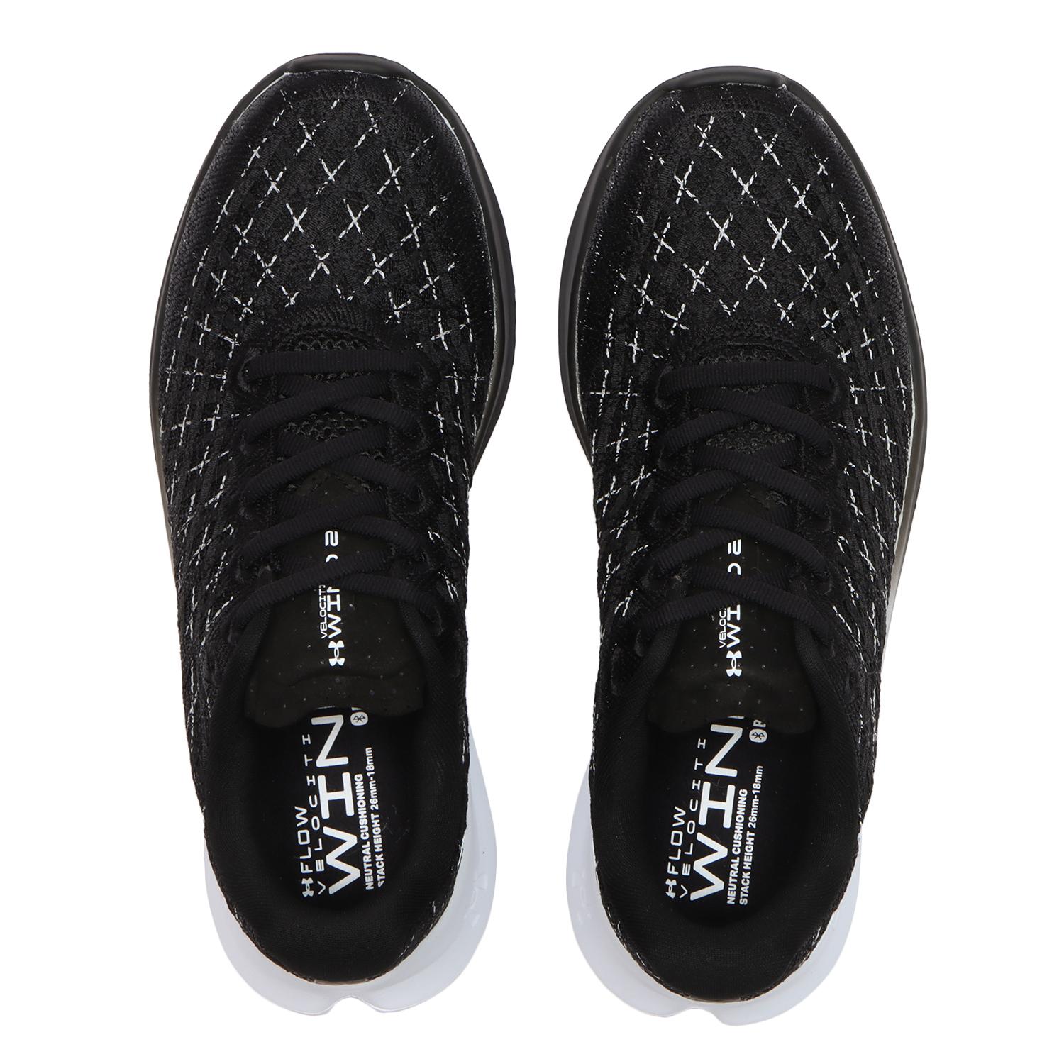 レディース 【UNDER ARMOUR】 アンダーアーマー W UA W FLOW Velociti Wind 2 フロー ベロシティ ウインド2 3024911 003BLK/BLK/WHT 003BLK/BLK/WHT
