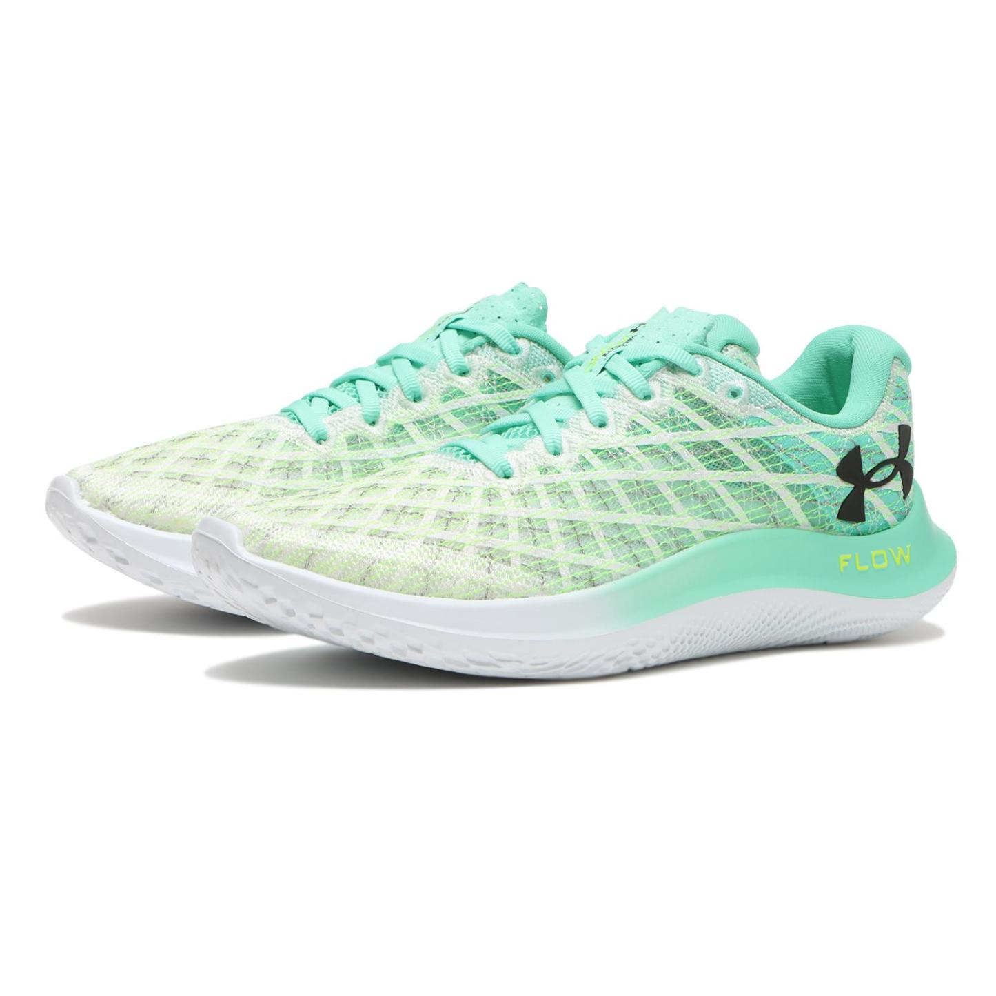 レディース 【UNDER ARMOUR】 アンダーアーマー W UA W FLOW Velociti Wind 2 フロー ベロシティ ウインド2 3024911 003BLK/BLK/WHT 106WHT/GBR/BLK