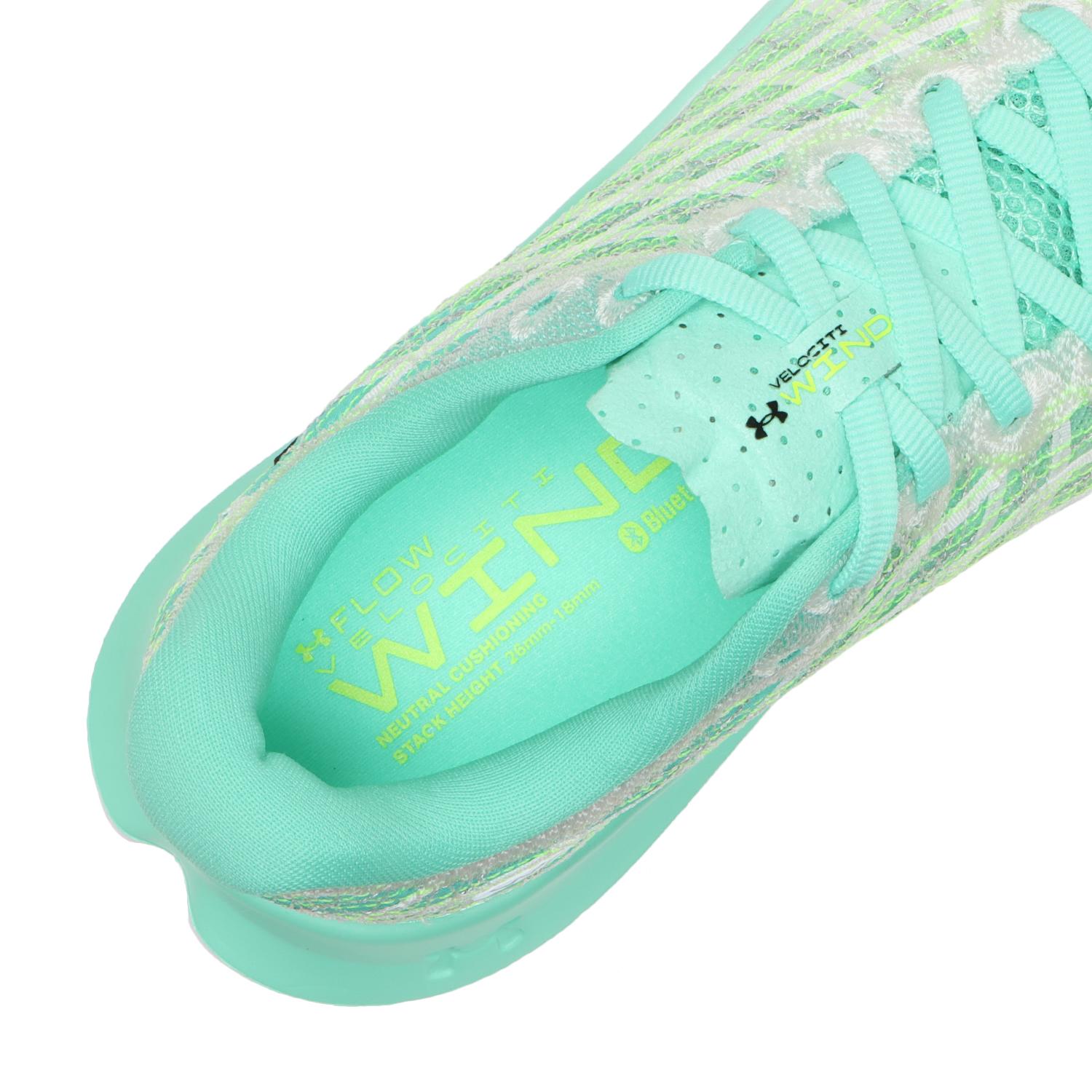 レディース 【UNDER ARMOUR】 アンダーアーマー W UA W FLOW Velociti Wind 2 フロー ベロシティ ウインド2 3024911 003BLK/BLK/WHT 106WHT/GBR/BLK