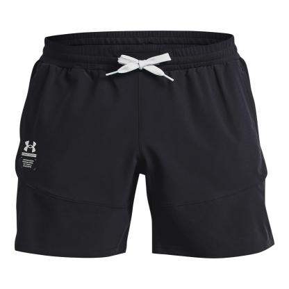 【UNDER ARMOURウェア】 アンダーアーマーウェア M UA ArM ourprint Woven Shorts ショートパンツ 1370416 001BLK/HGY 001BLK/HGY